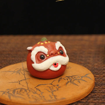 Yixing Handmade Lion Dance Head Tea Pet