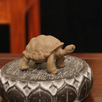 Yixing Zisha Handmade Agile Turtle Tea Pet