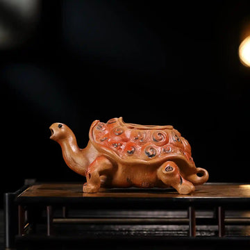 Yixing Zisha Handmade Blessing Turtle Fairness Tea Cup