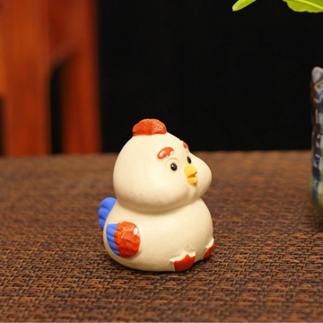 Yixing Zisha Handmade Cute Chicken Tea Pet