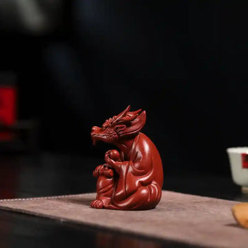 Yixing Zisha Handmade Dragon King Tea Pet (Auspicious Majesty Style)