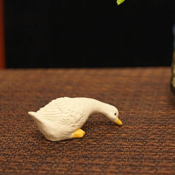 Yixing Zisha Handmade Foraging Duckling Tea Pet