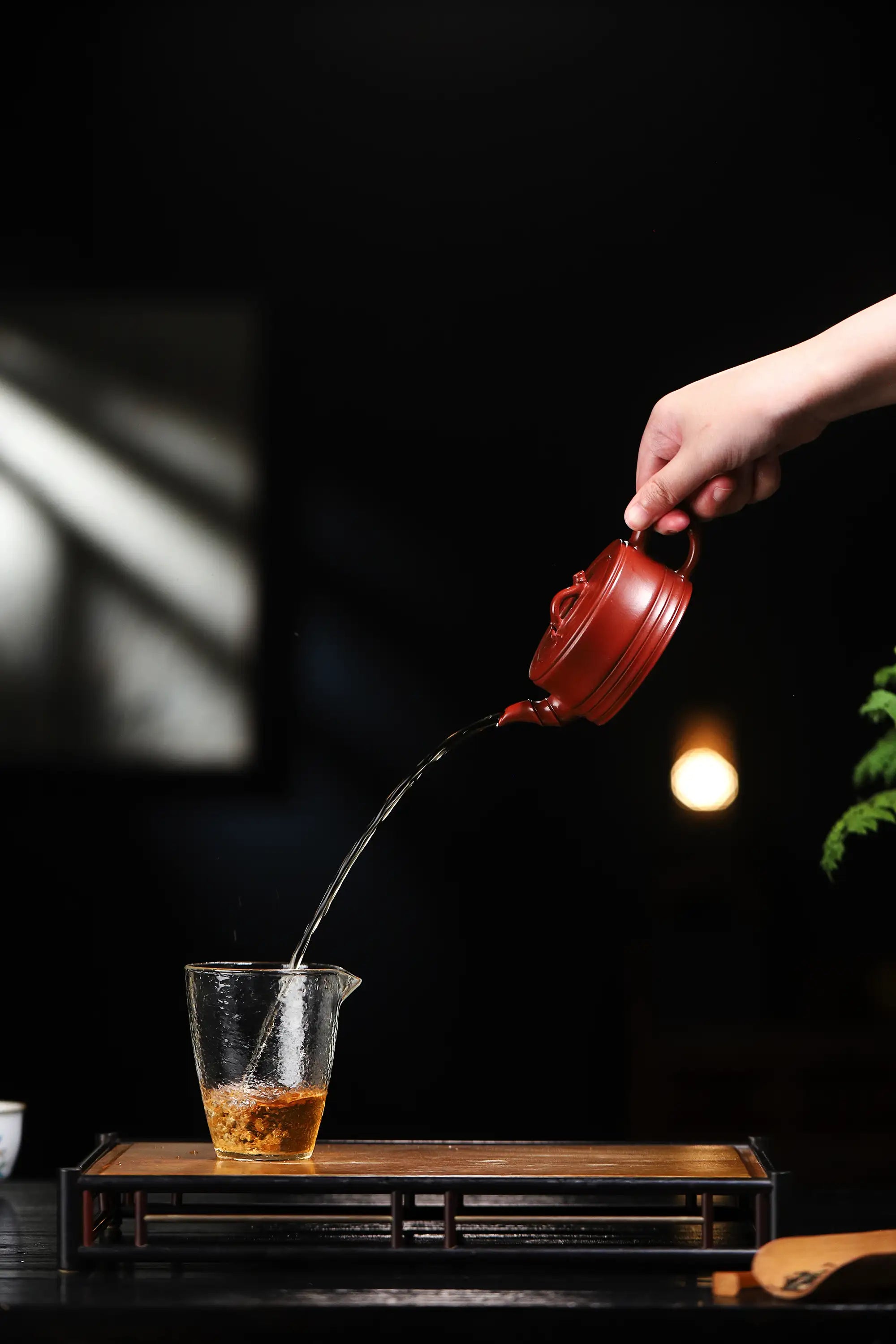 Bamboo Joint Design Fully Handmade Zhu Ni 'Yizhi Bamboo' Yixing Teapot