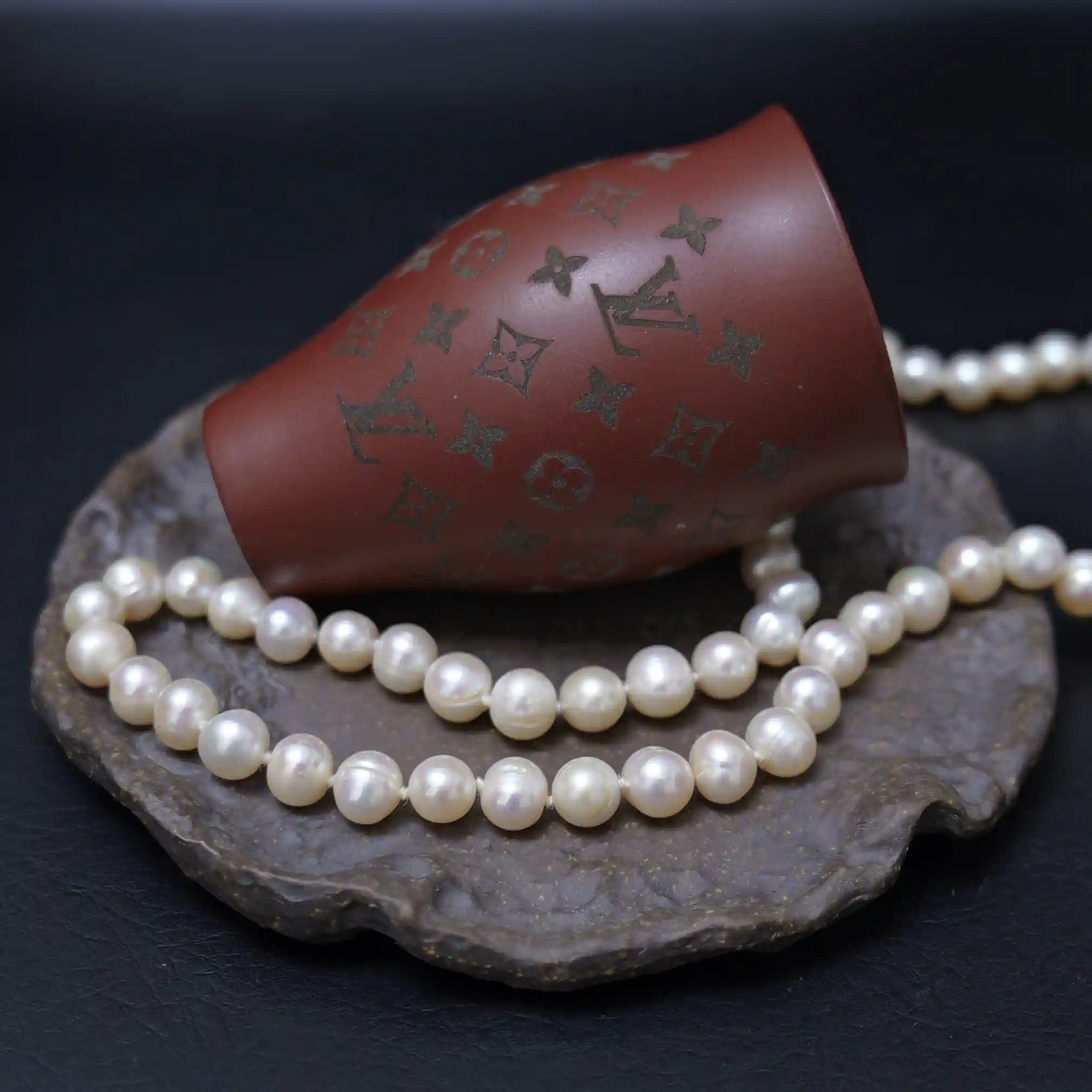LV Collaboration Yixing Zisha Handmade Teacup