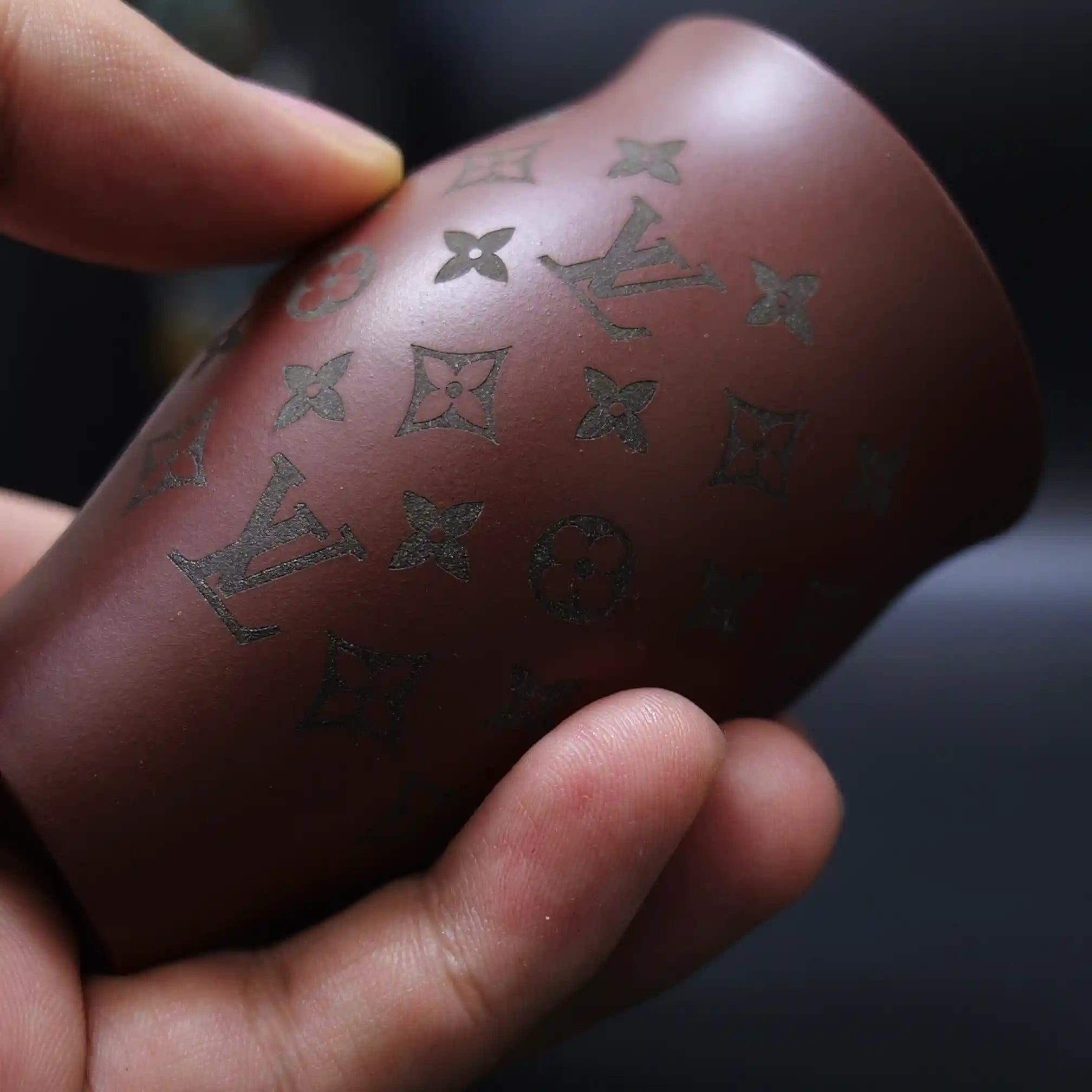 LV Collaboration Yixing Zisha Handmade Teacup