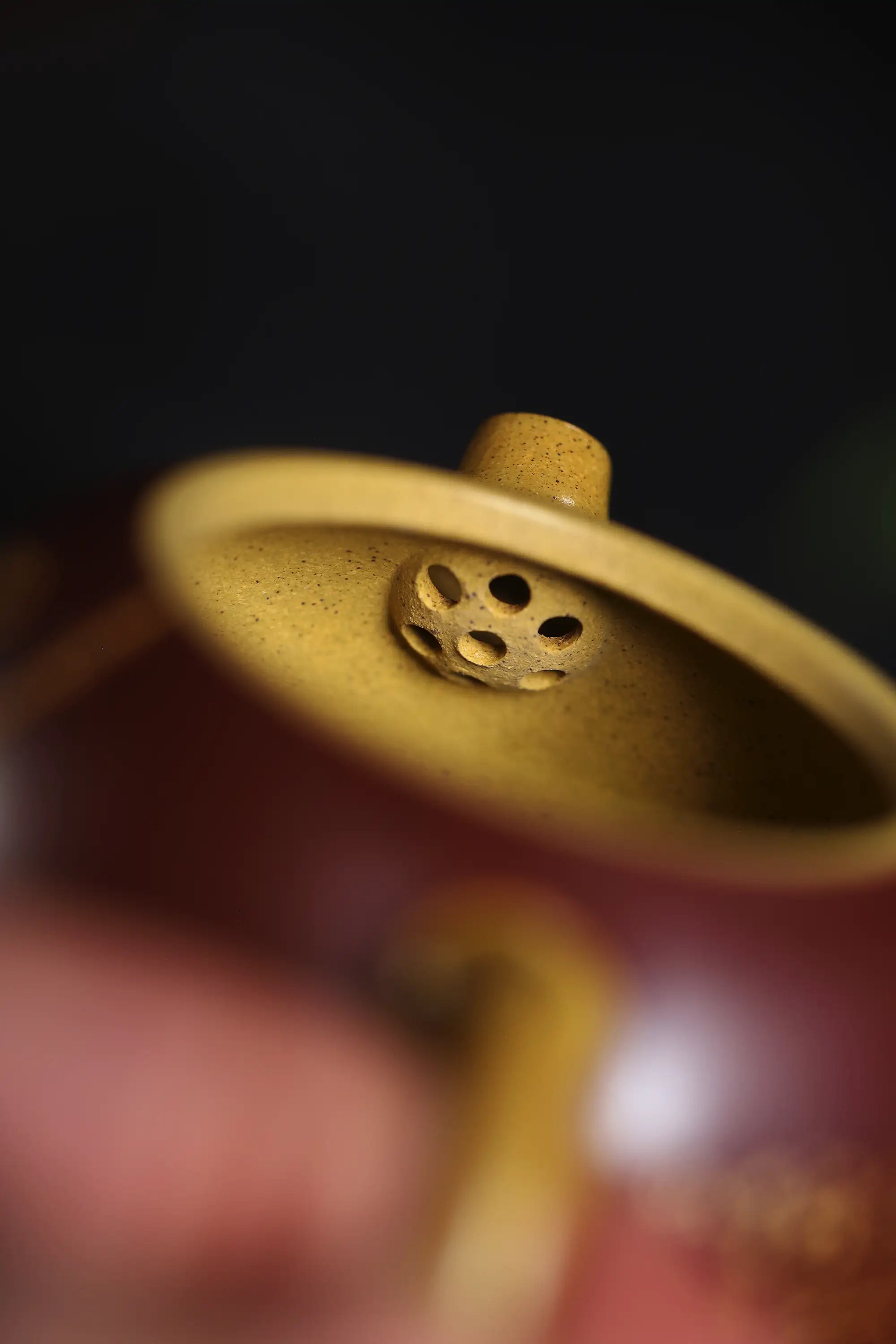 Lotus & 'Ode to Lotus' Carving Fully Handmade Duan Clay 'Xishi' Yixing Teapot