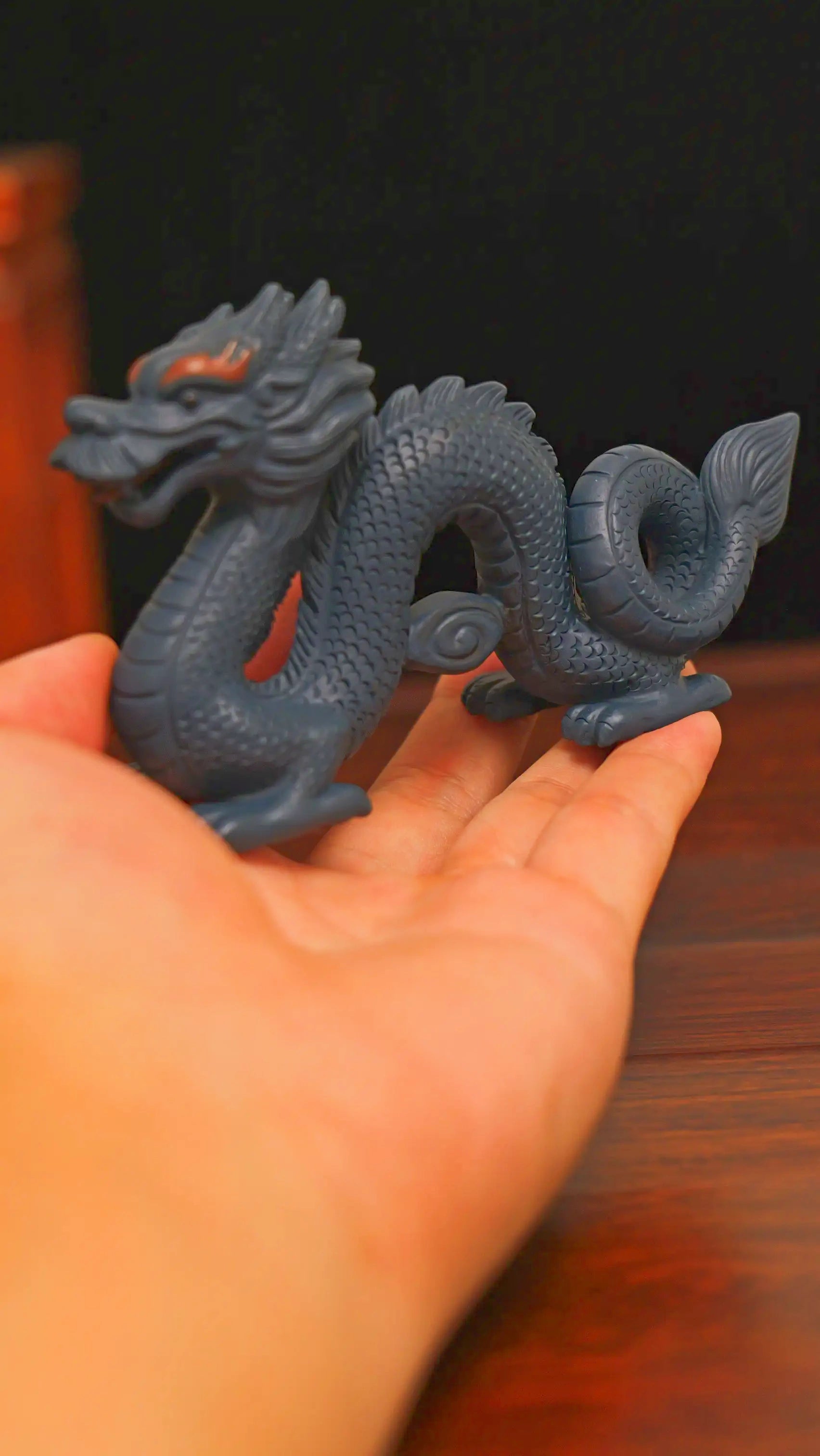 Yixing Zisha Handmade Coiled Dragon Tea Pet