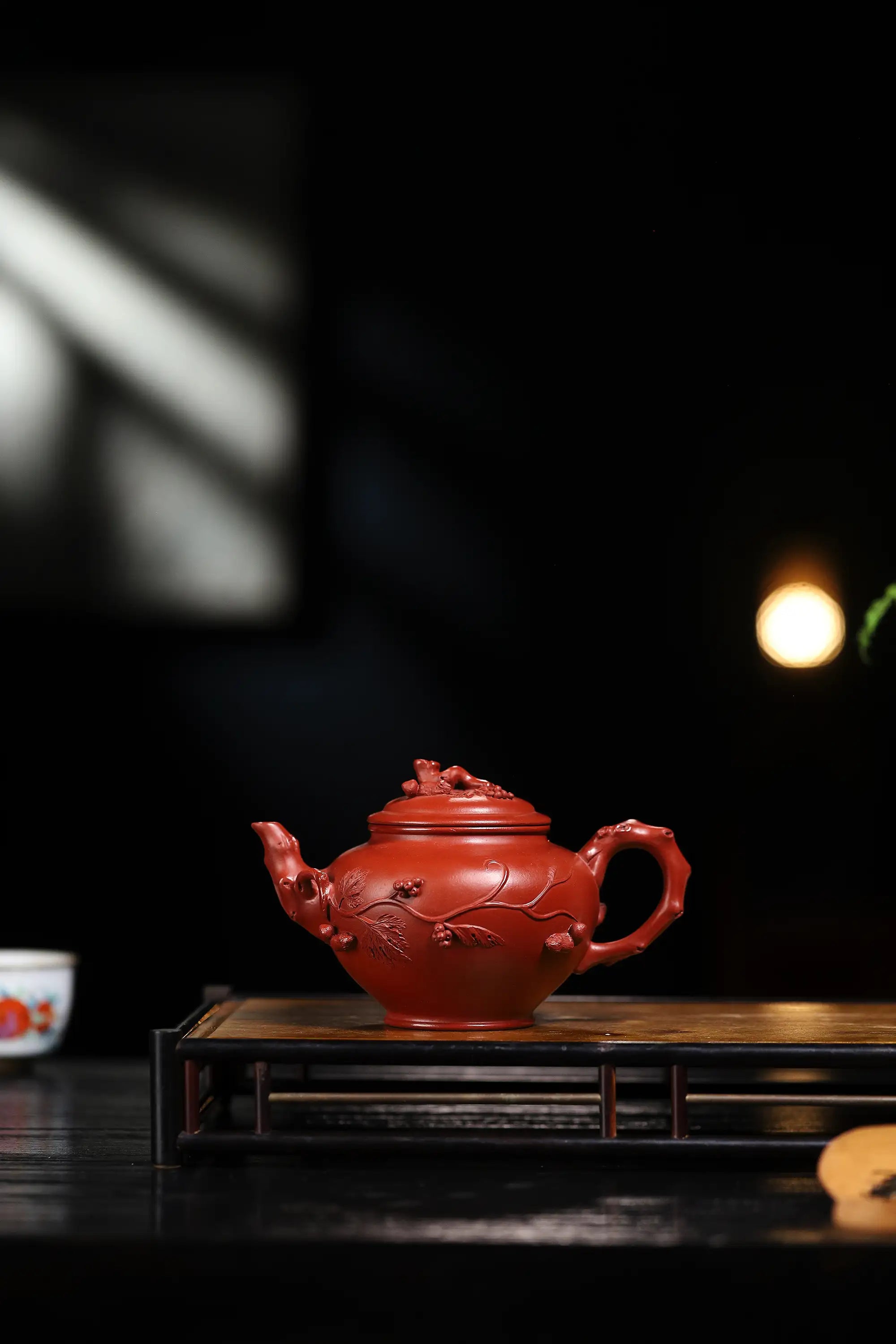 Plum Blossom Herald Spring Fully Handmade Zhu Ni Yixing Teapot