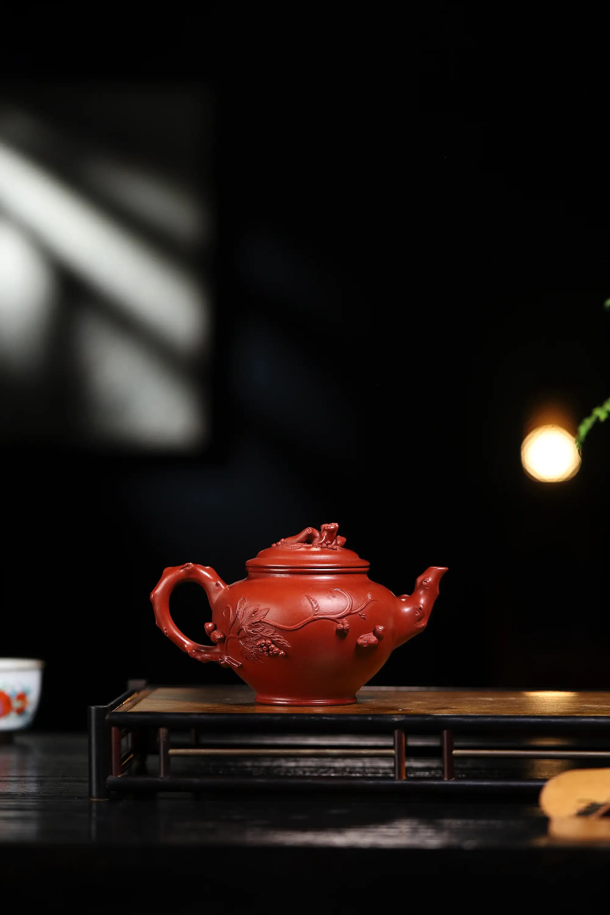 Plum Blossom Herald Spring Fully Handmade Zhu Ni Yixing Teapot
