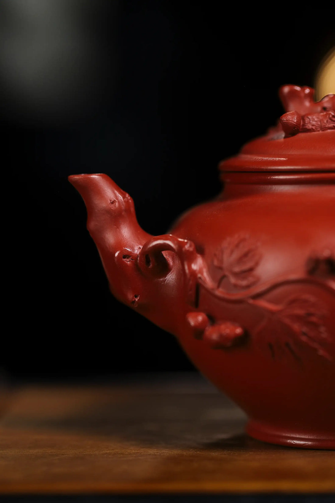 Plum Blossom Herald Spring Fully Handmade Zhu Ni Yixing Teapot