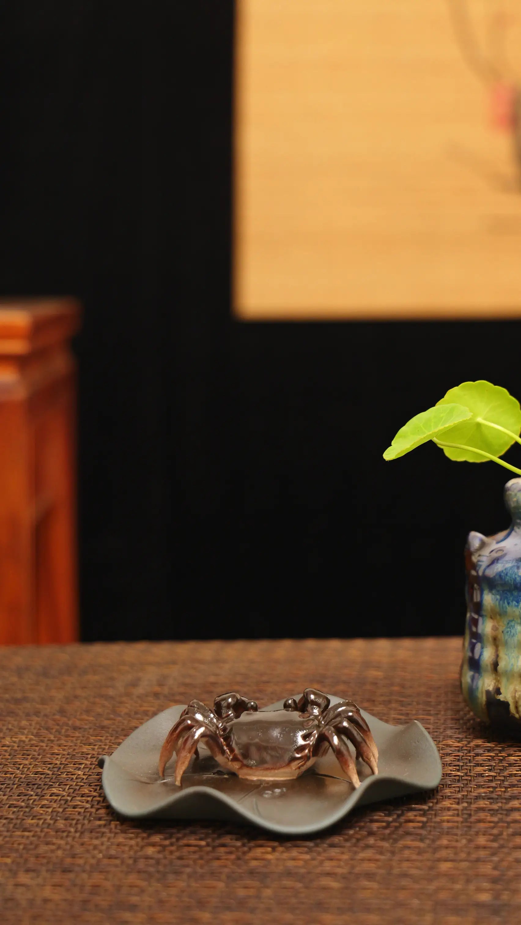 Yixing Handmade Crab Zisha Tea Pet