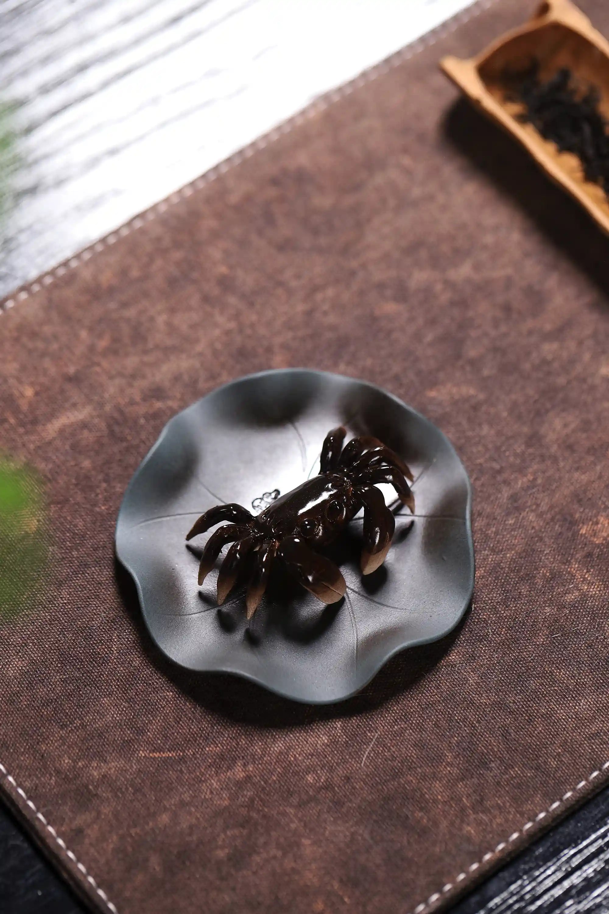Yixing Handmade Crab Zisha Tea Pet