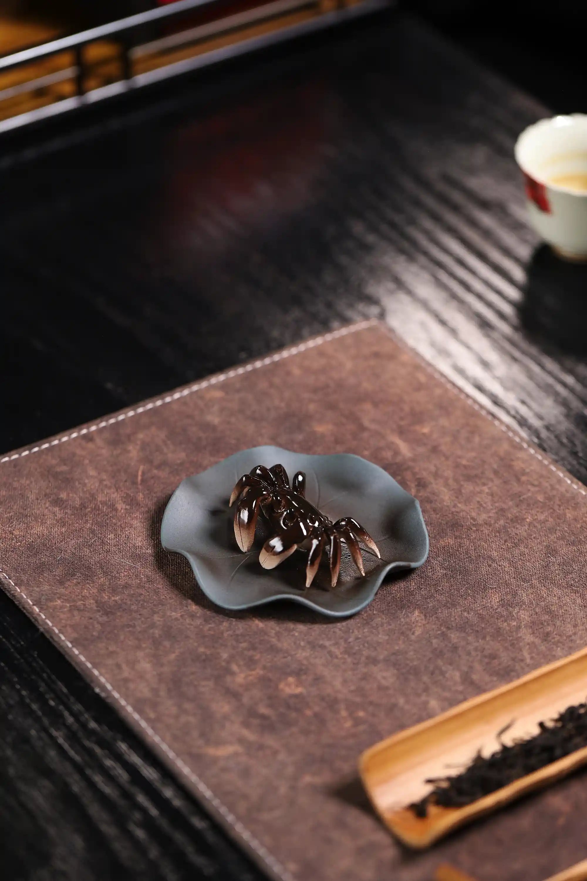 Yixing Handmade Crab Zisha Tea Pet