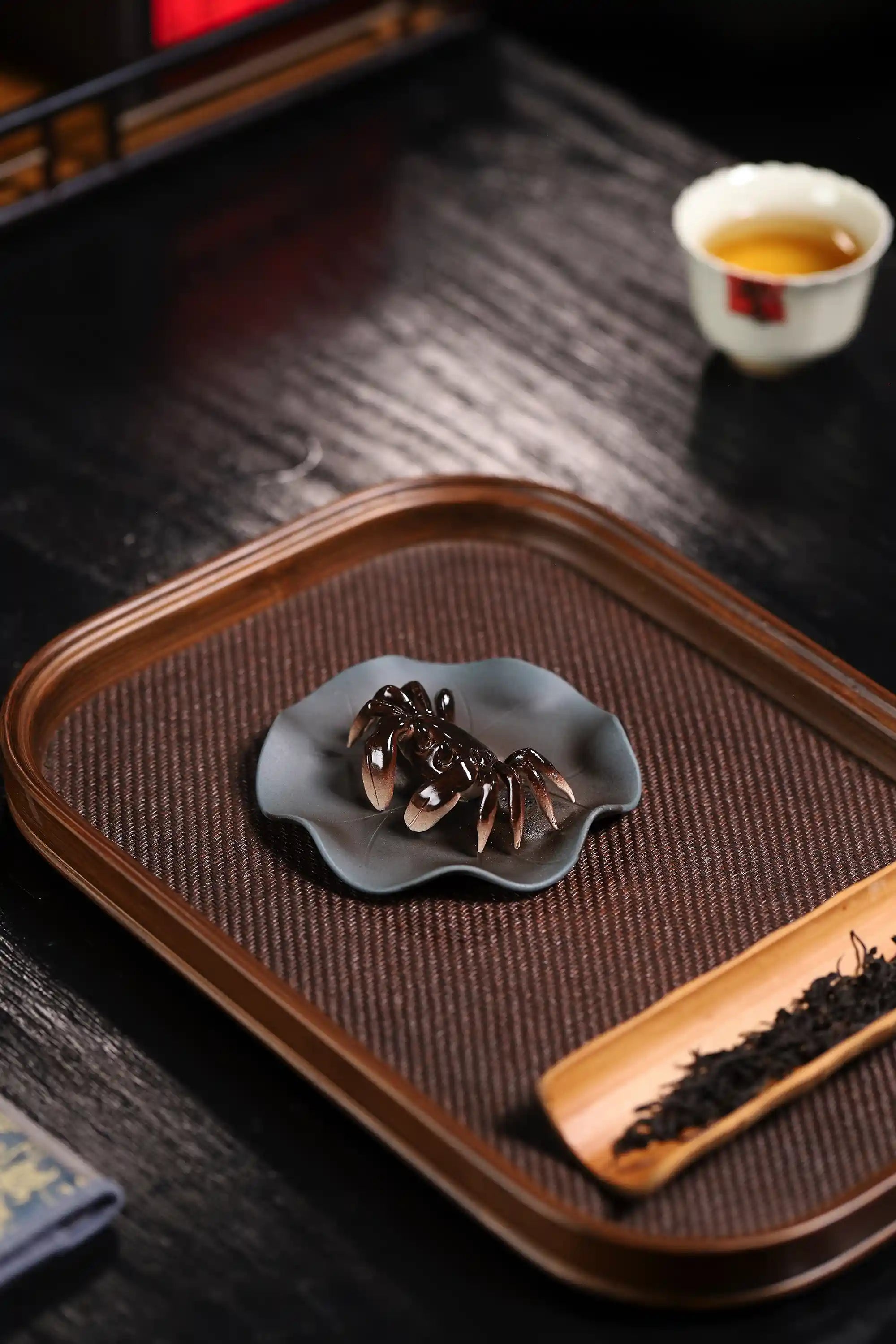 Yixing Handmade Crab Zisha Tea Pet