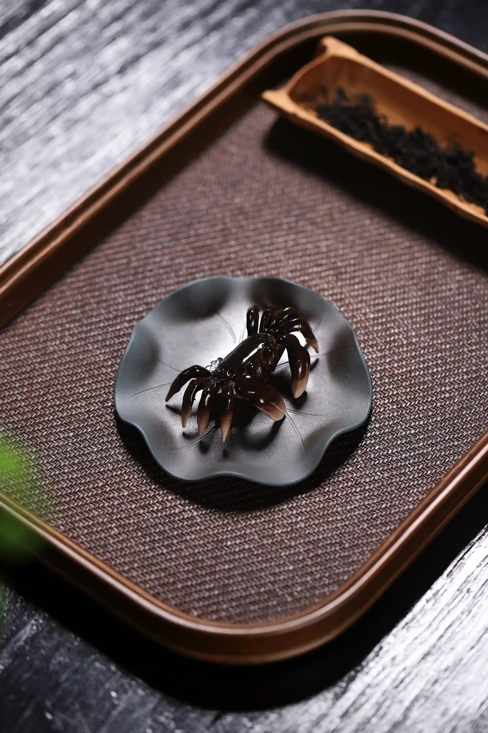 Yixing Handmade Crab Zisha Tea Pet