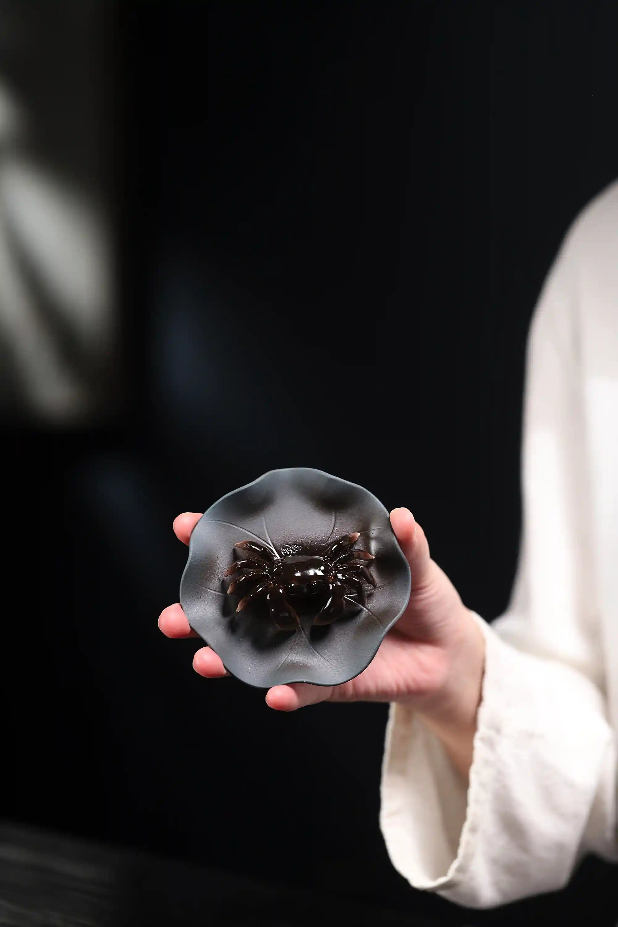 Yixing Handmade Crab Zisha Tea Pet