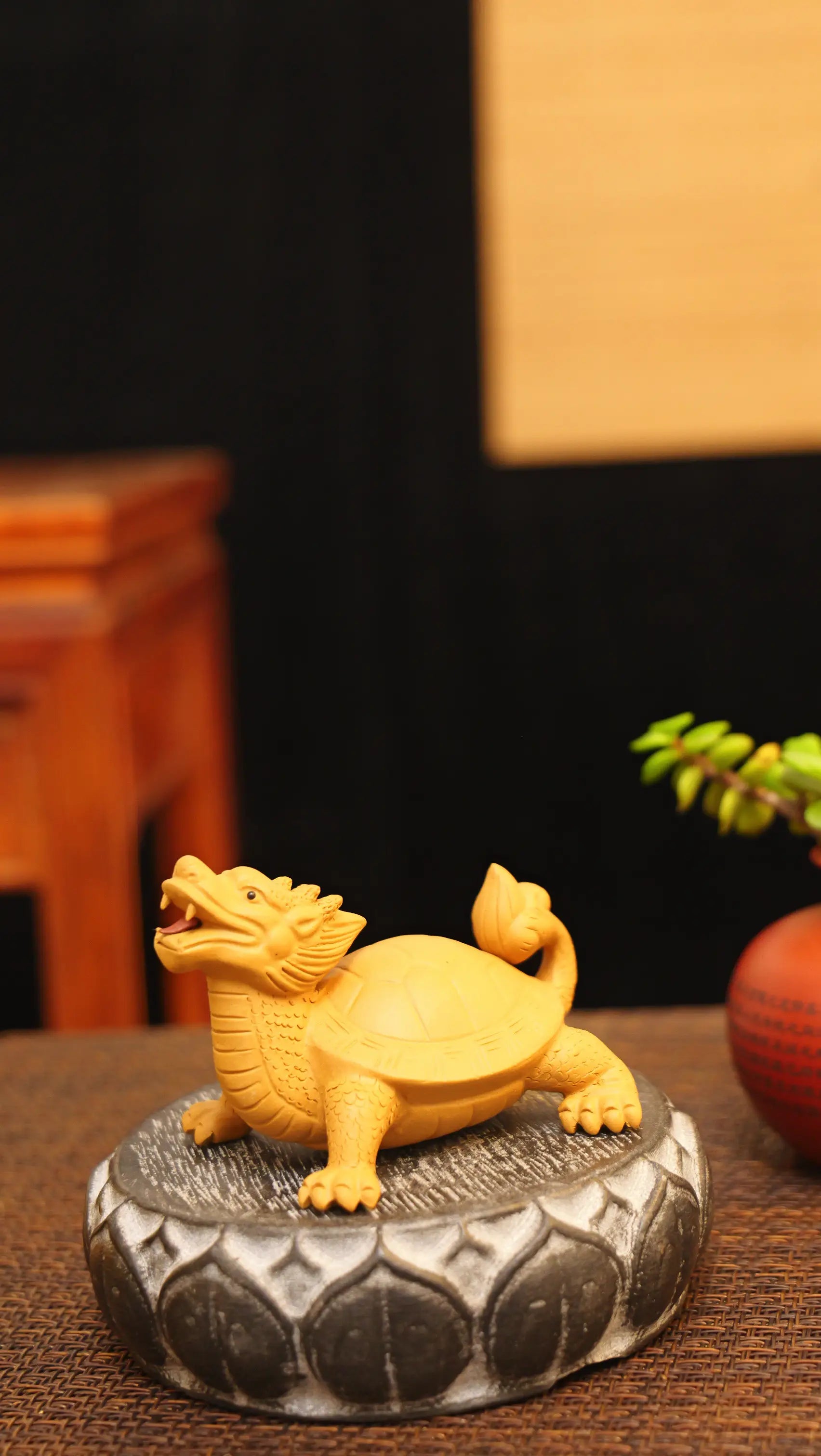 Yixing Handmade Dragon Turtle Tea Pet