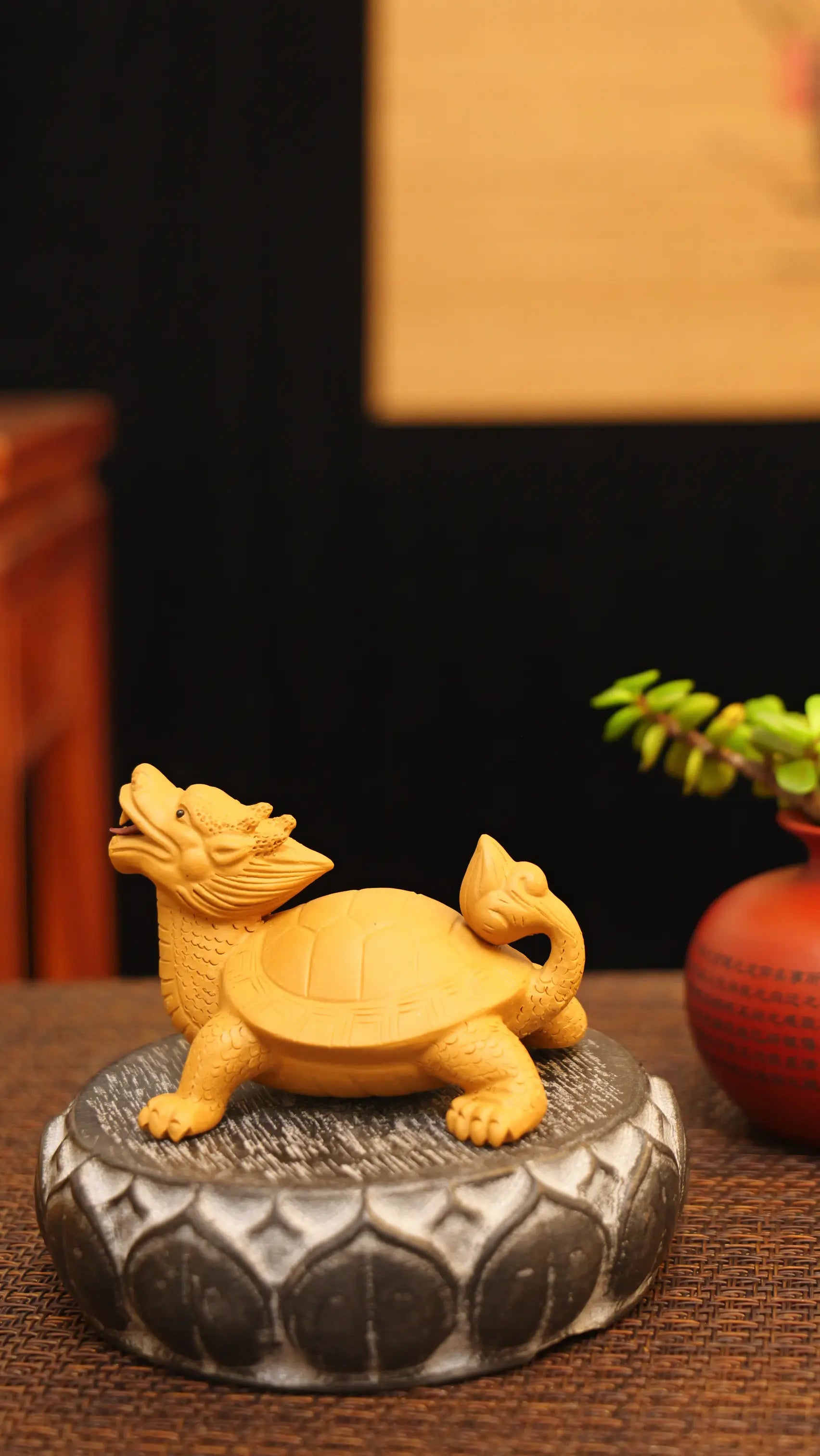 Yixing Handmade Dragon Turtle Tea Pet