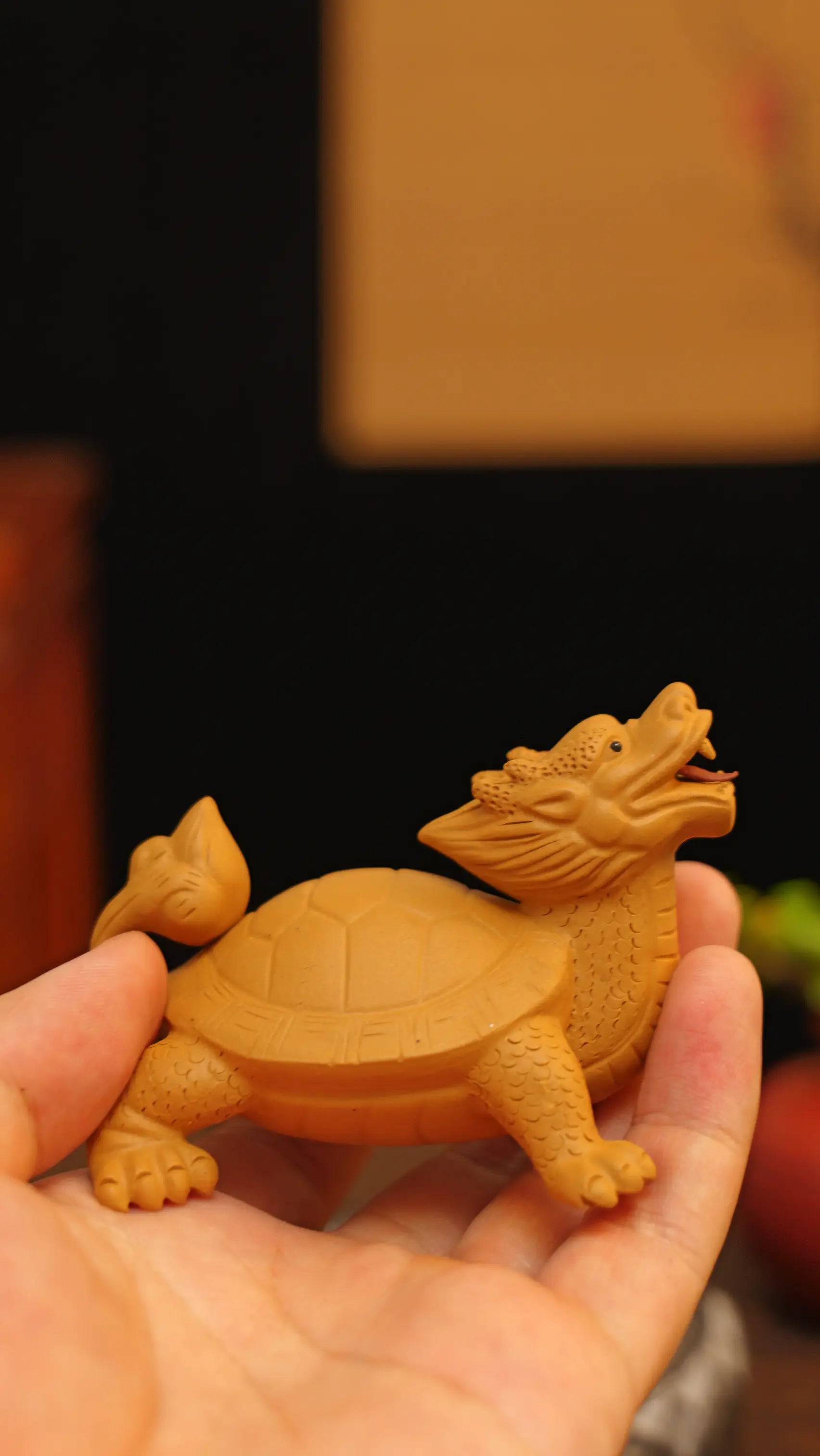Yixing Handmade Dragon Turtle Tea Pet