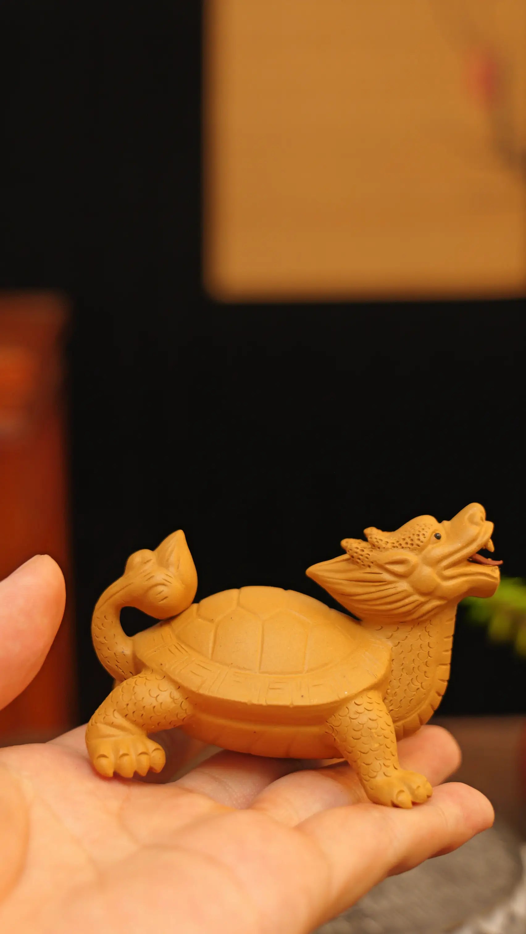 Yixing Handmade Dragon Turtle Tea Pet