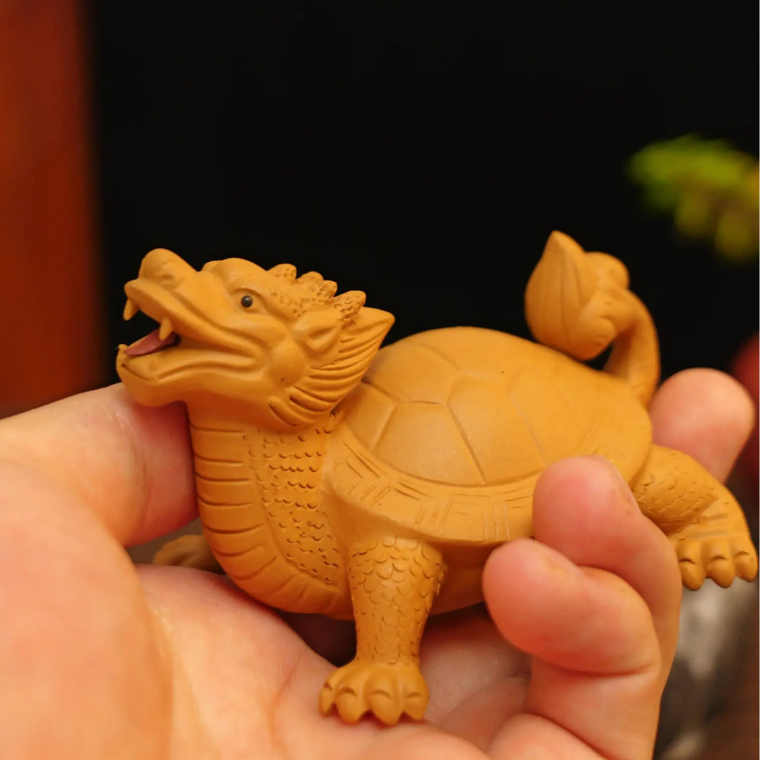 Yixing Handmade Dragon Turtle Tea Pet