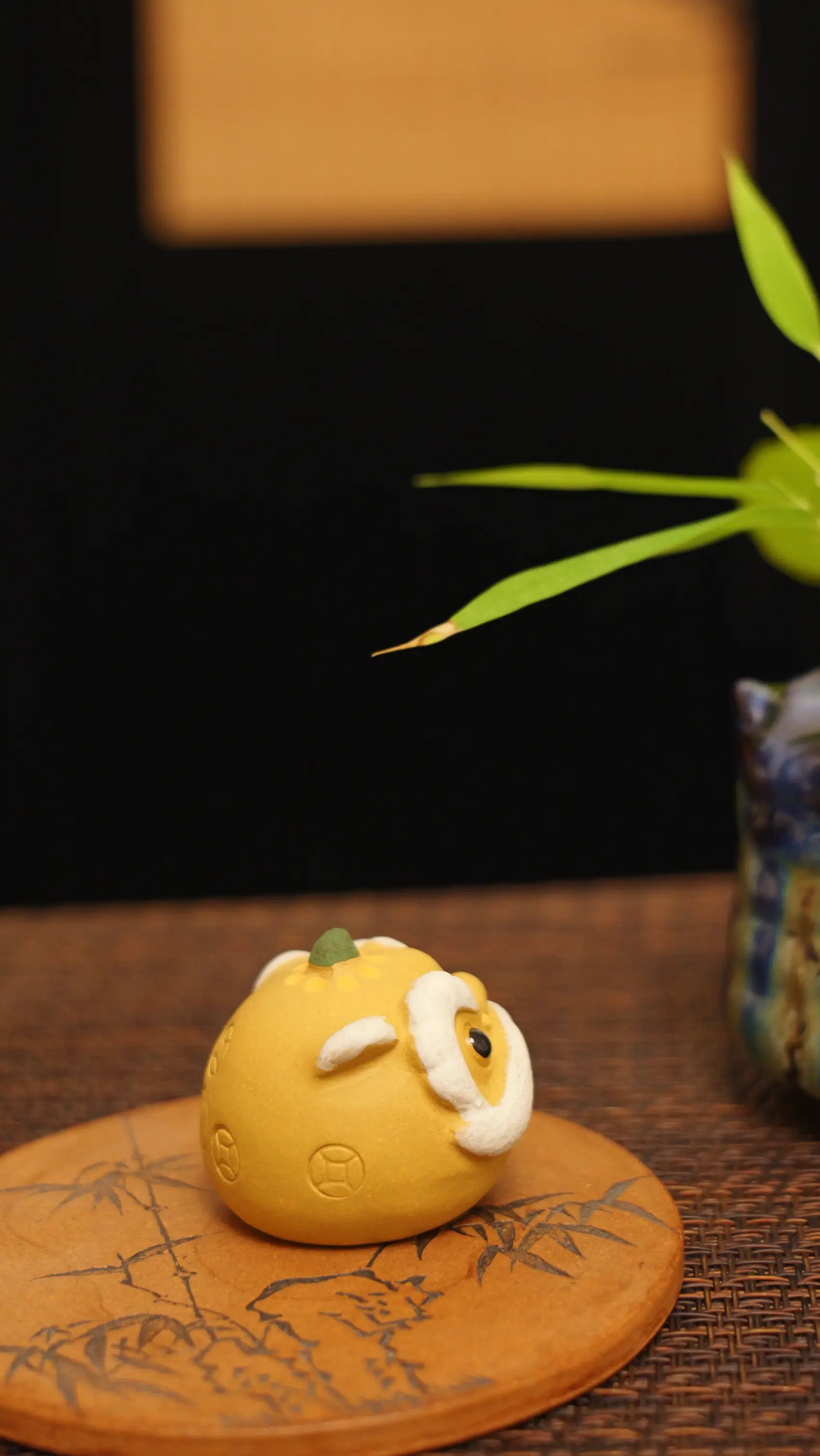 Yixing Handmade Lion Dance Head Tea Pet
