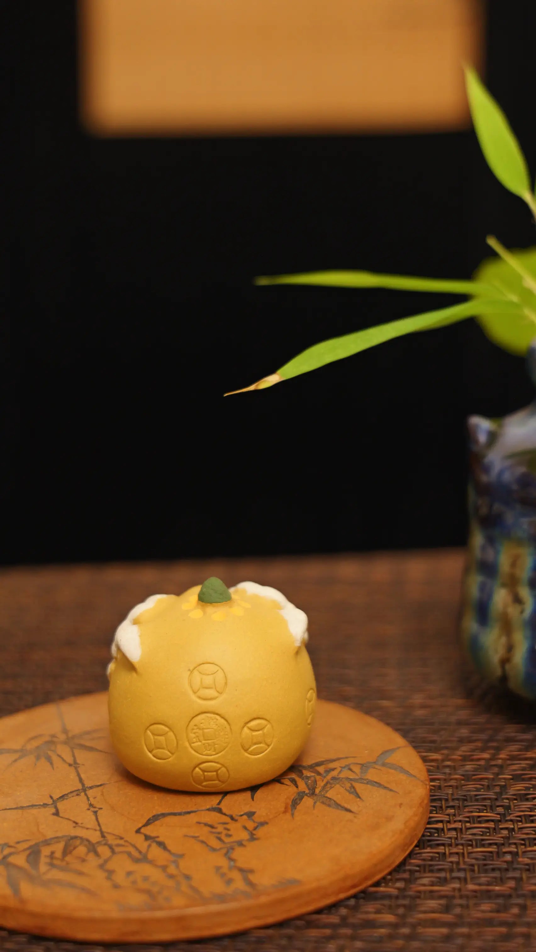 Yixing Handmade Lion Dance Head Tea Pet