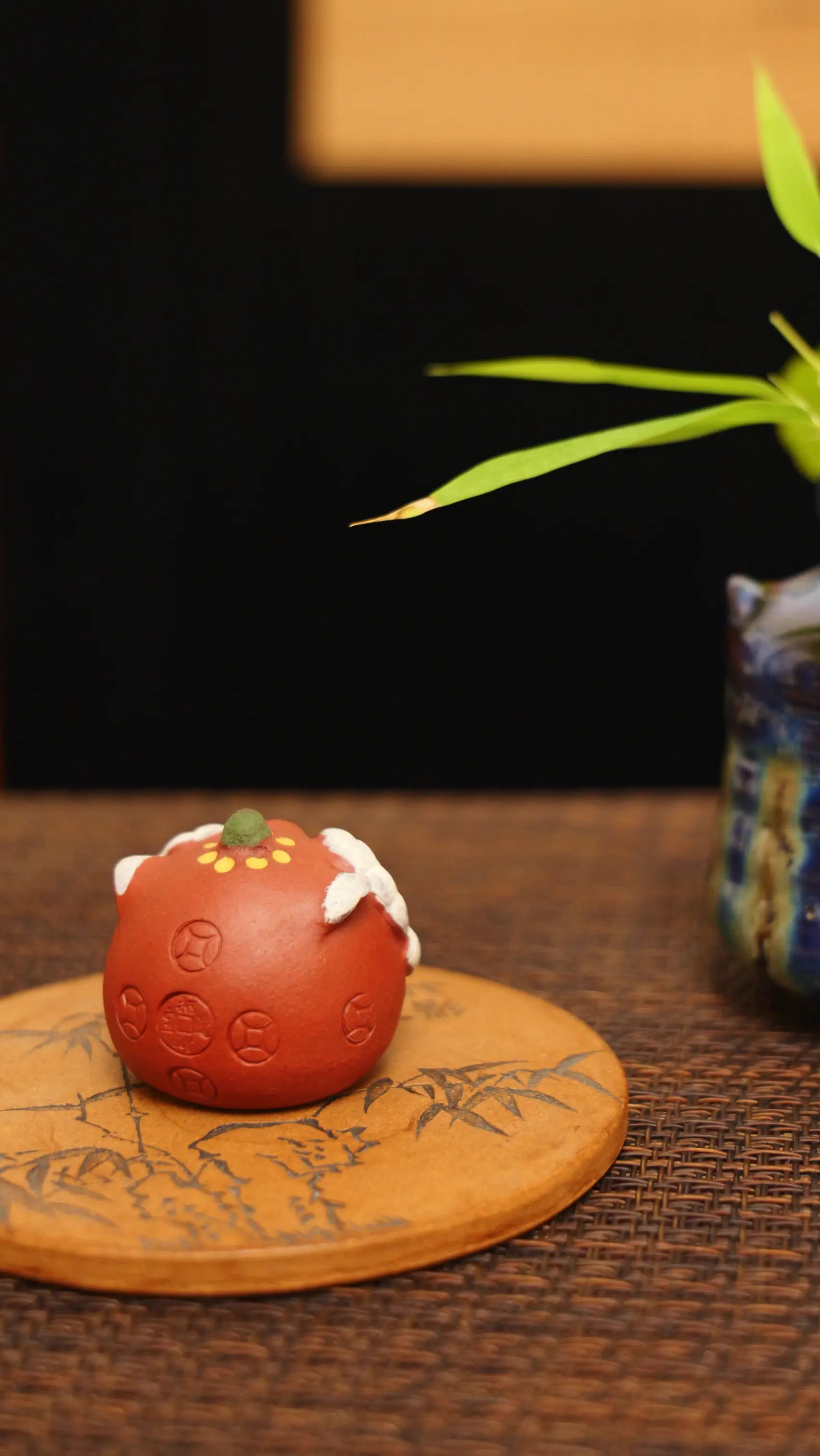 Yixing Handmade Lion Dance Head Tea Pet