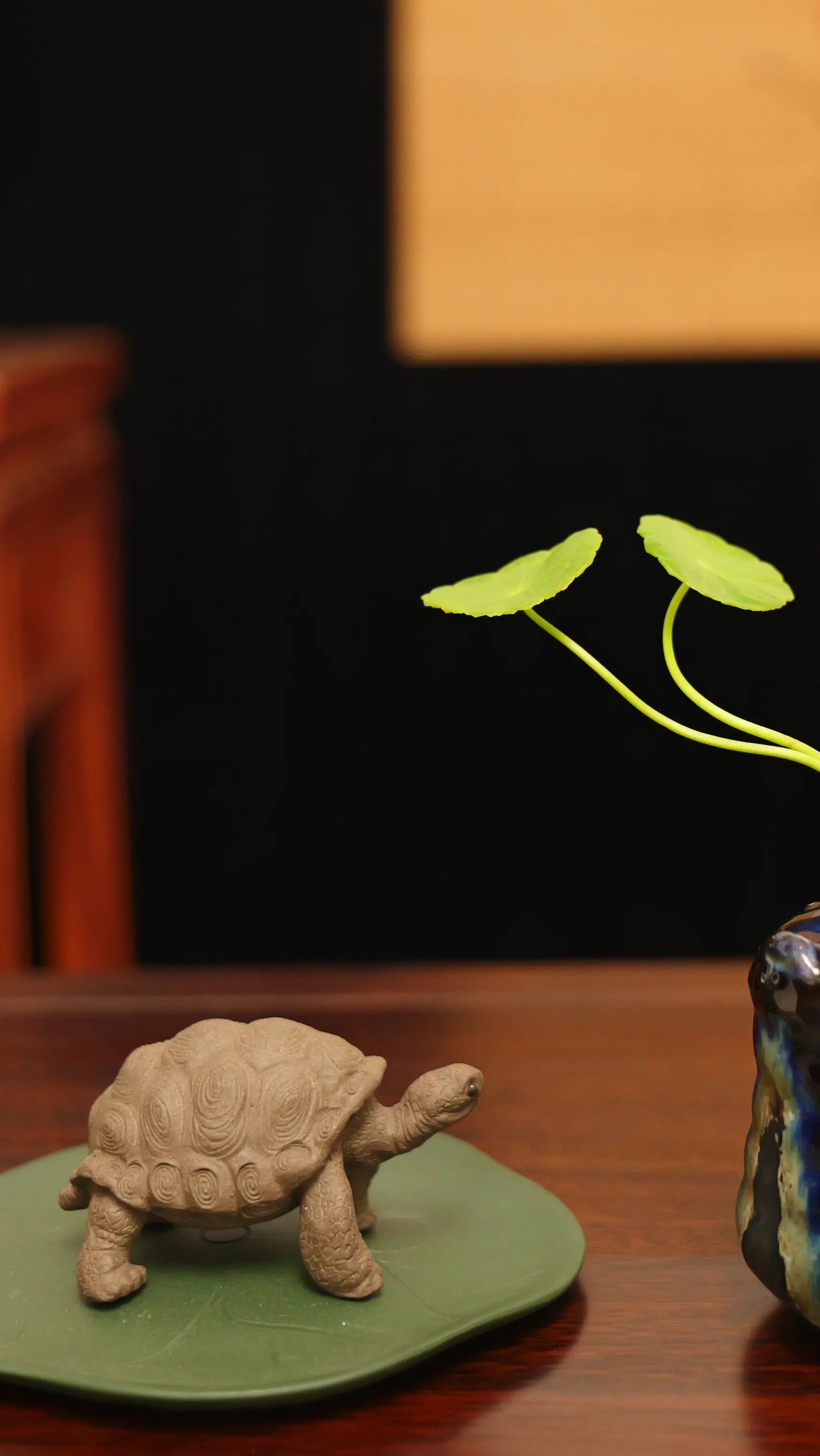 Yixing Zisha Handmade Agile Turtle Tea Pet