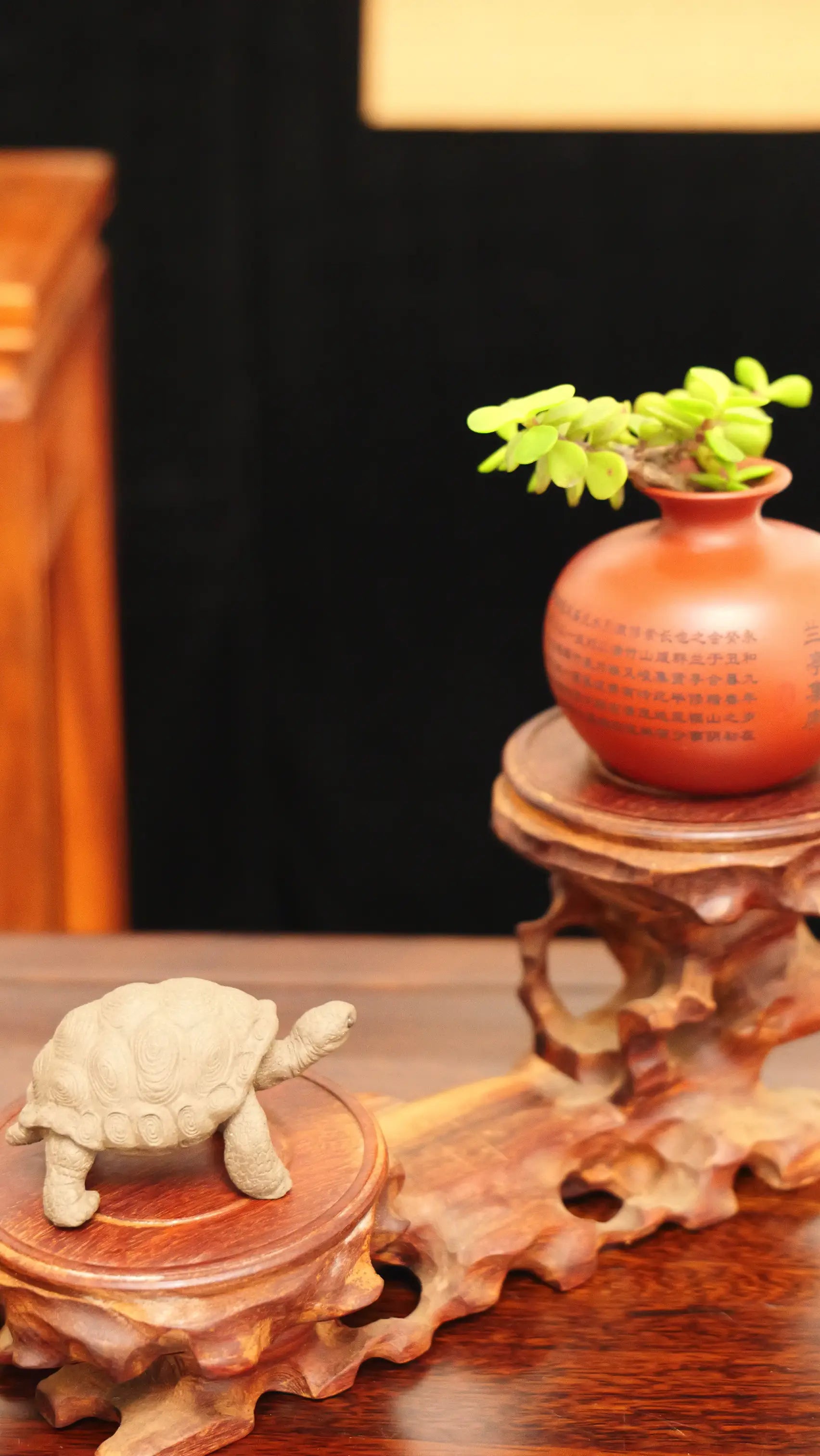 Yixing Zisha Handmade Agile Turtle Tea Pet