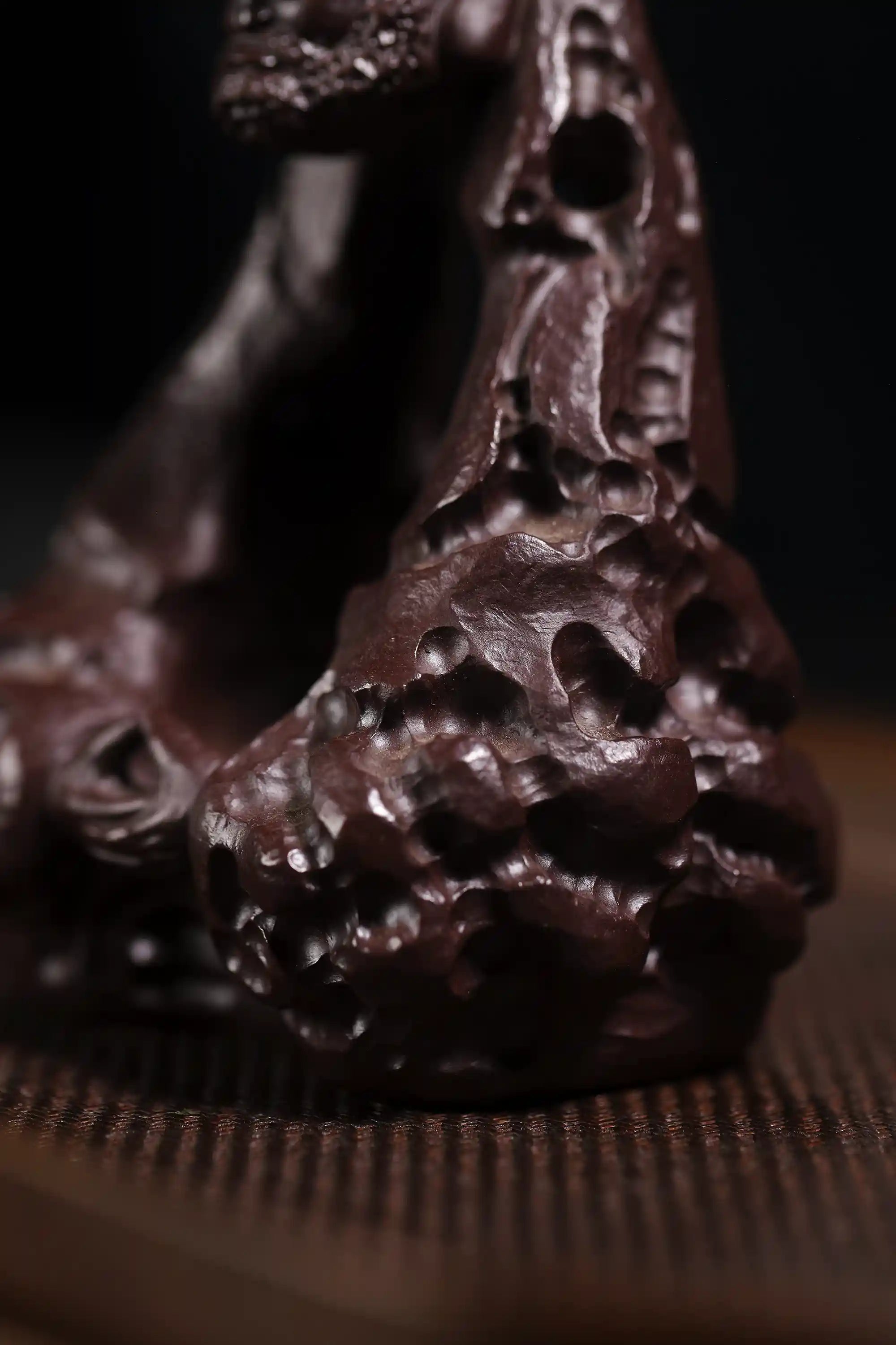 Yixing Zisha Handmade Arhat Tea Pet (Meditative Zen Style)