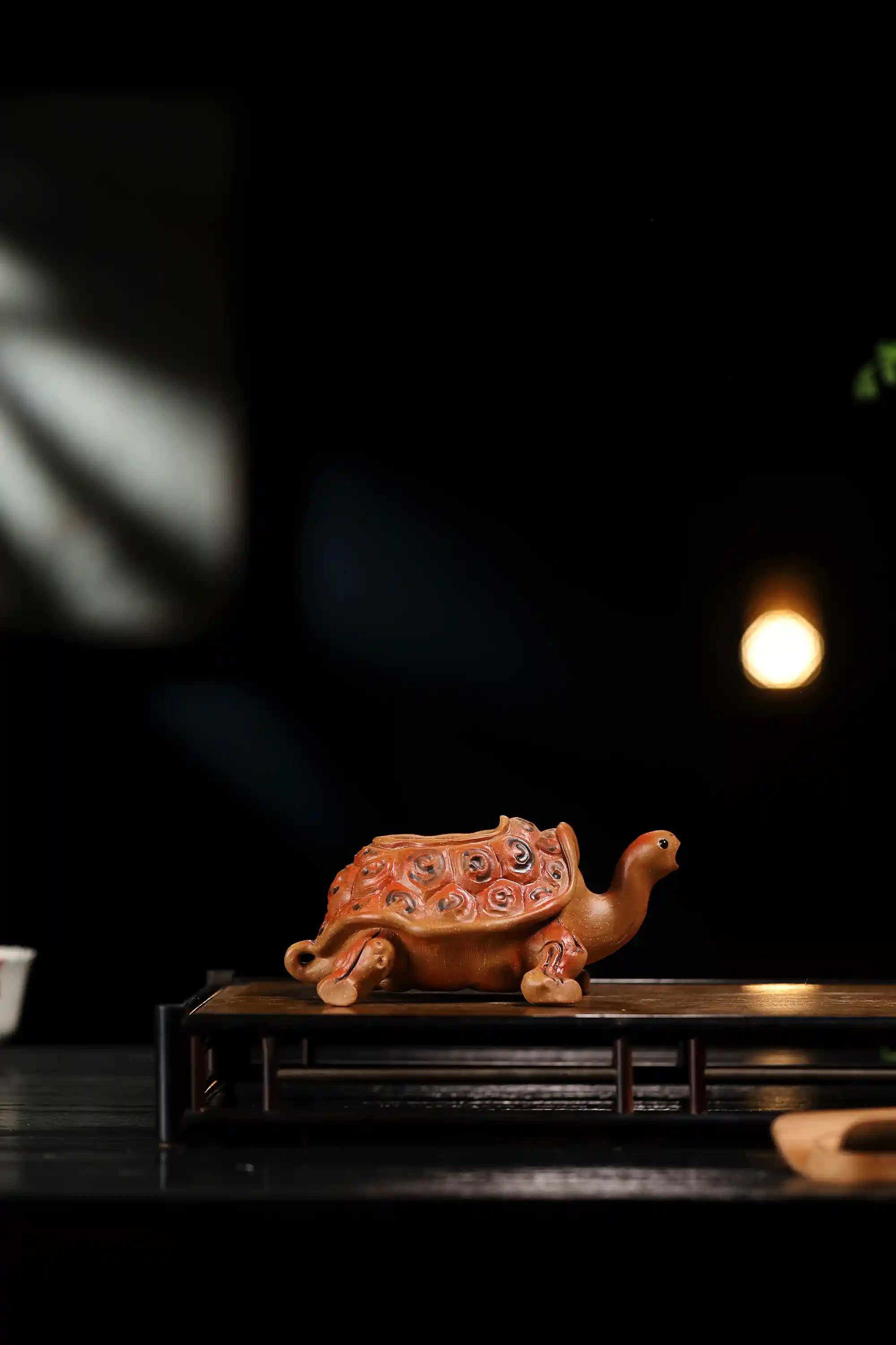 Yixing Zisha Handmade Blessing Turtle Fairness Tea Cup