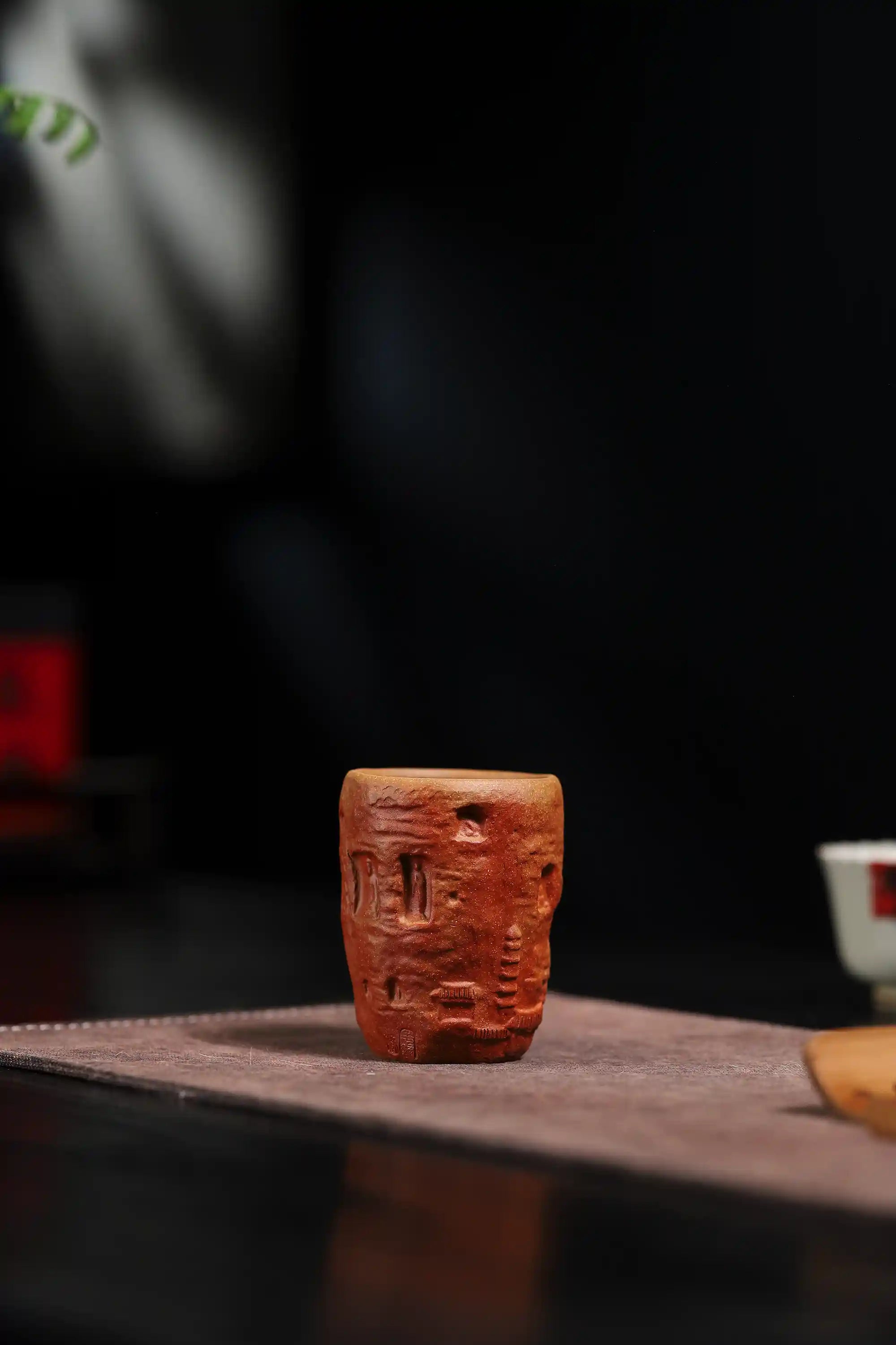 Yixing Zisha Handmade Buddha - head Teacup
