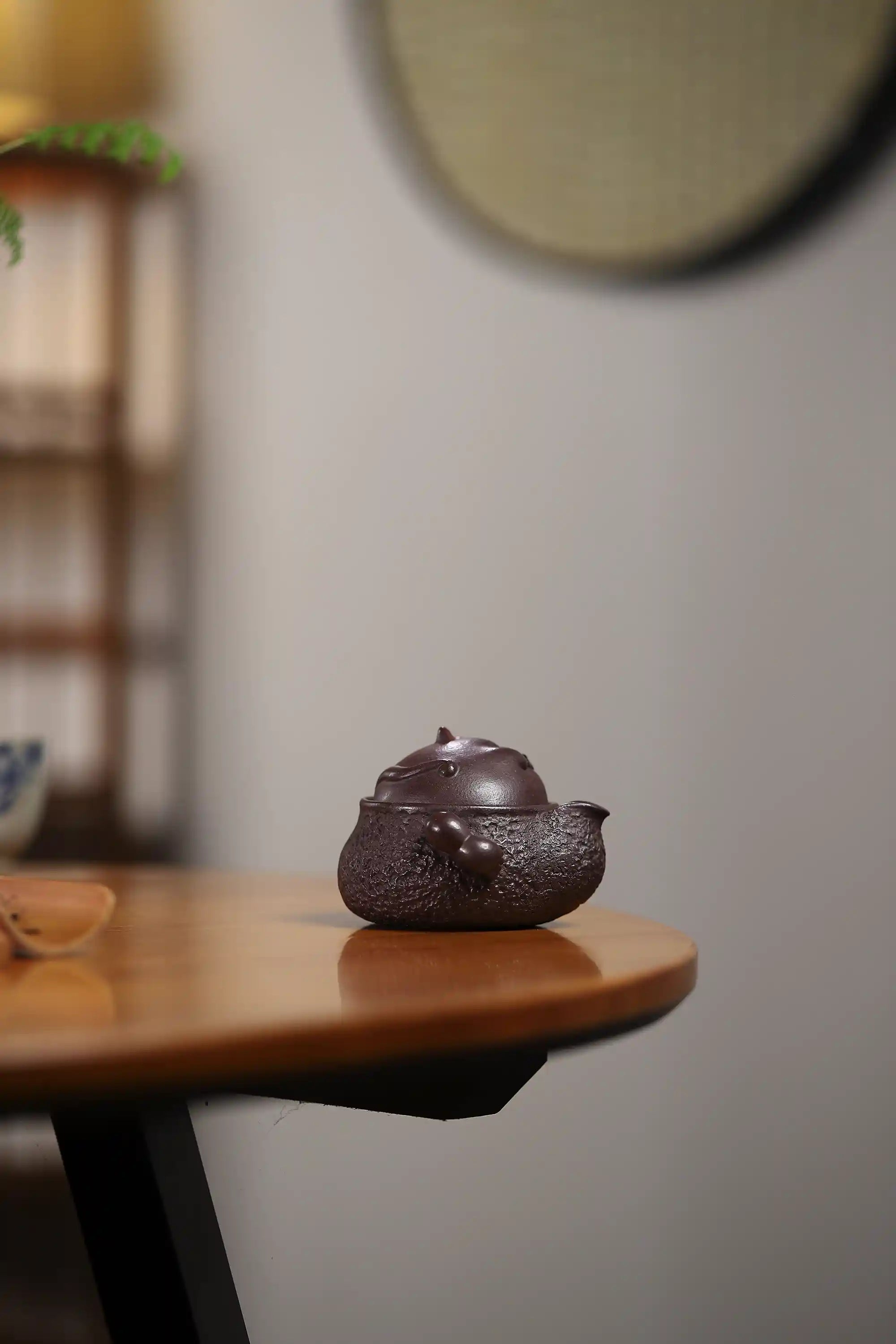 Yixing Zisha Handmade Cat Teapot