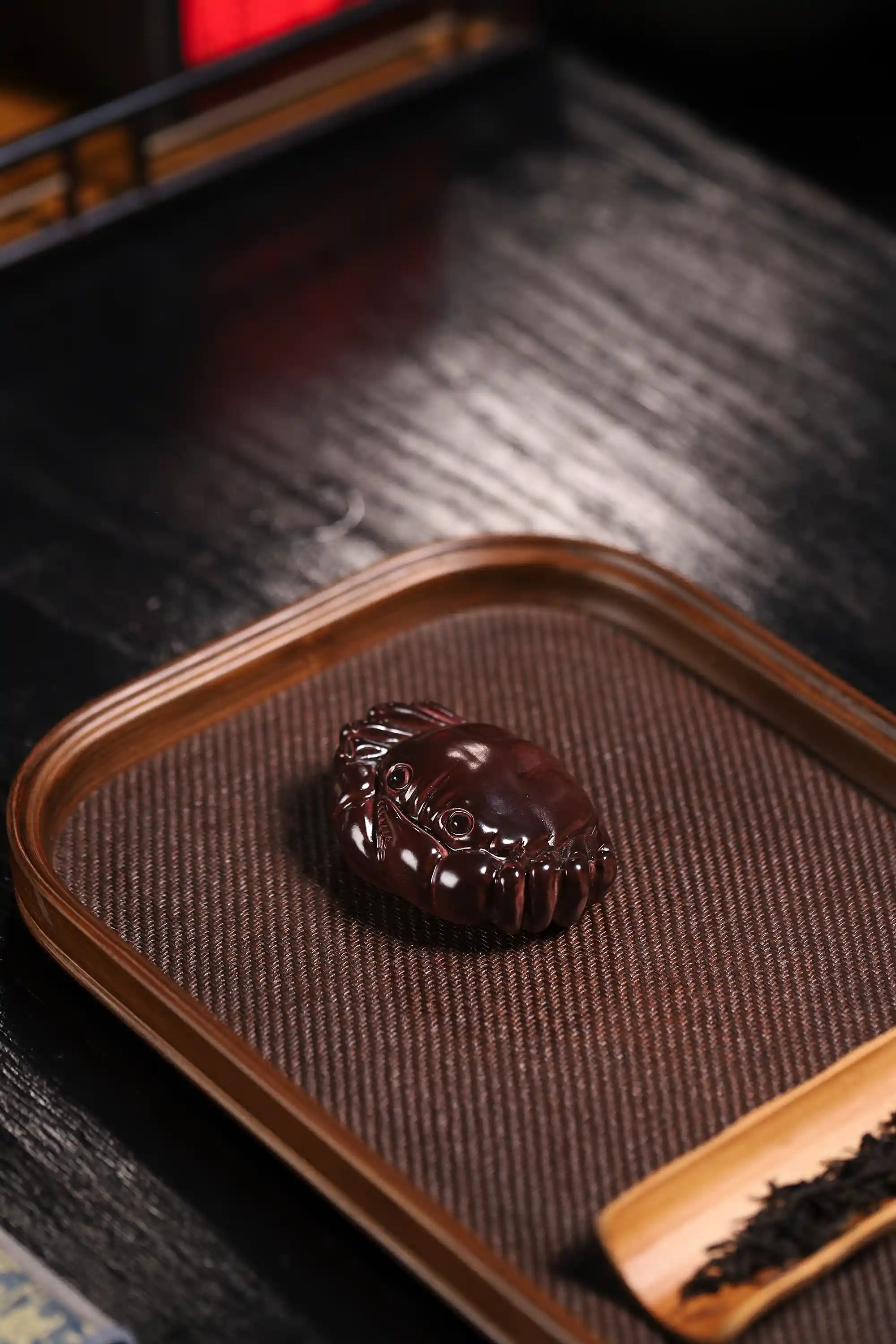 Yixing Zisha Handmade Color - changing Crab Tea Pet