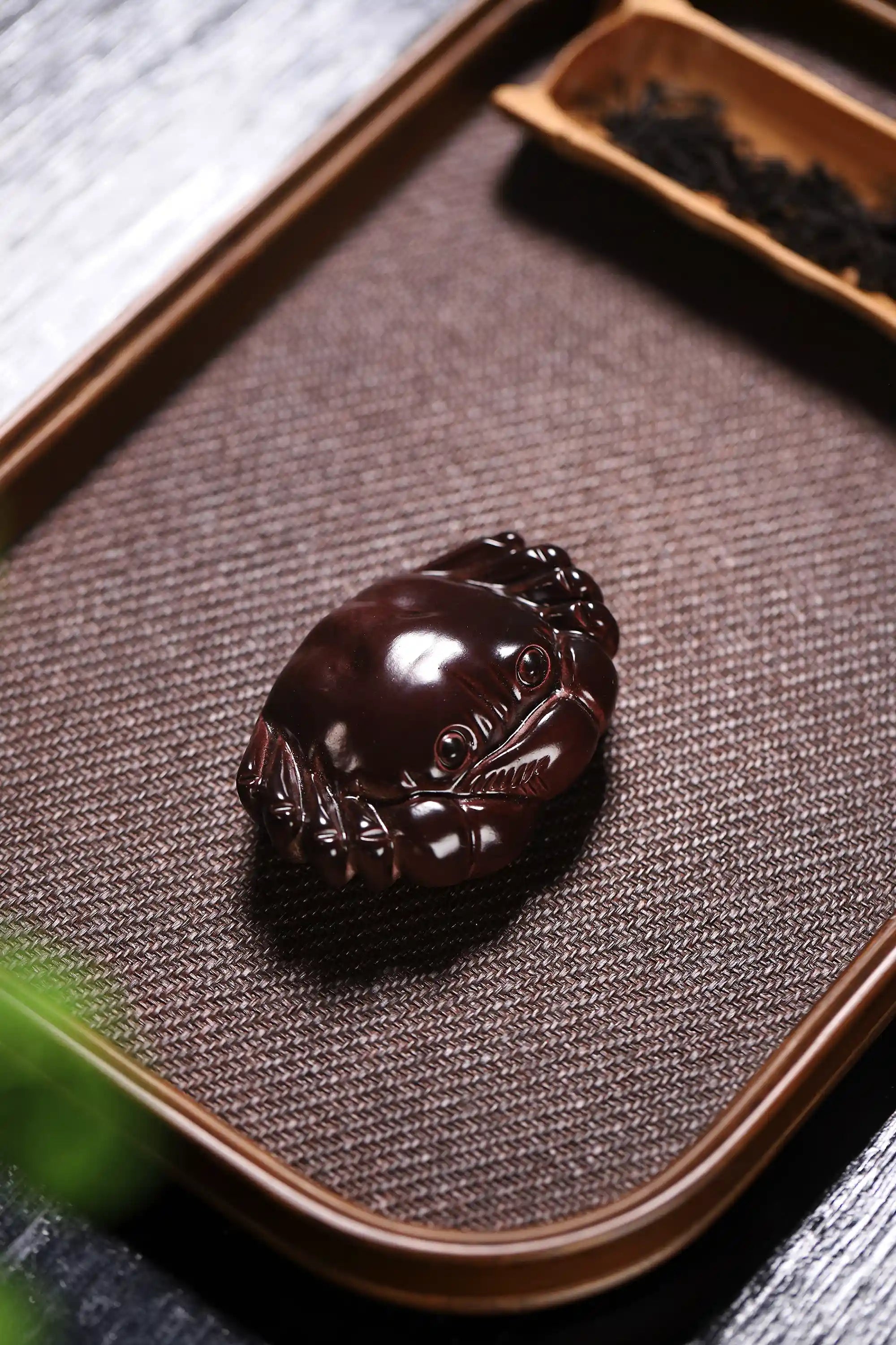 Yixing Zisha Handmade Color - changing Crab Tea Pet