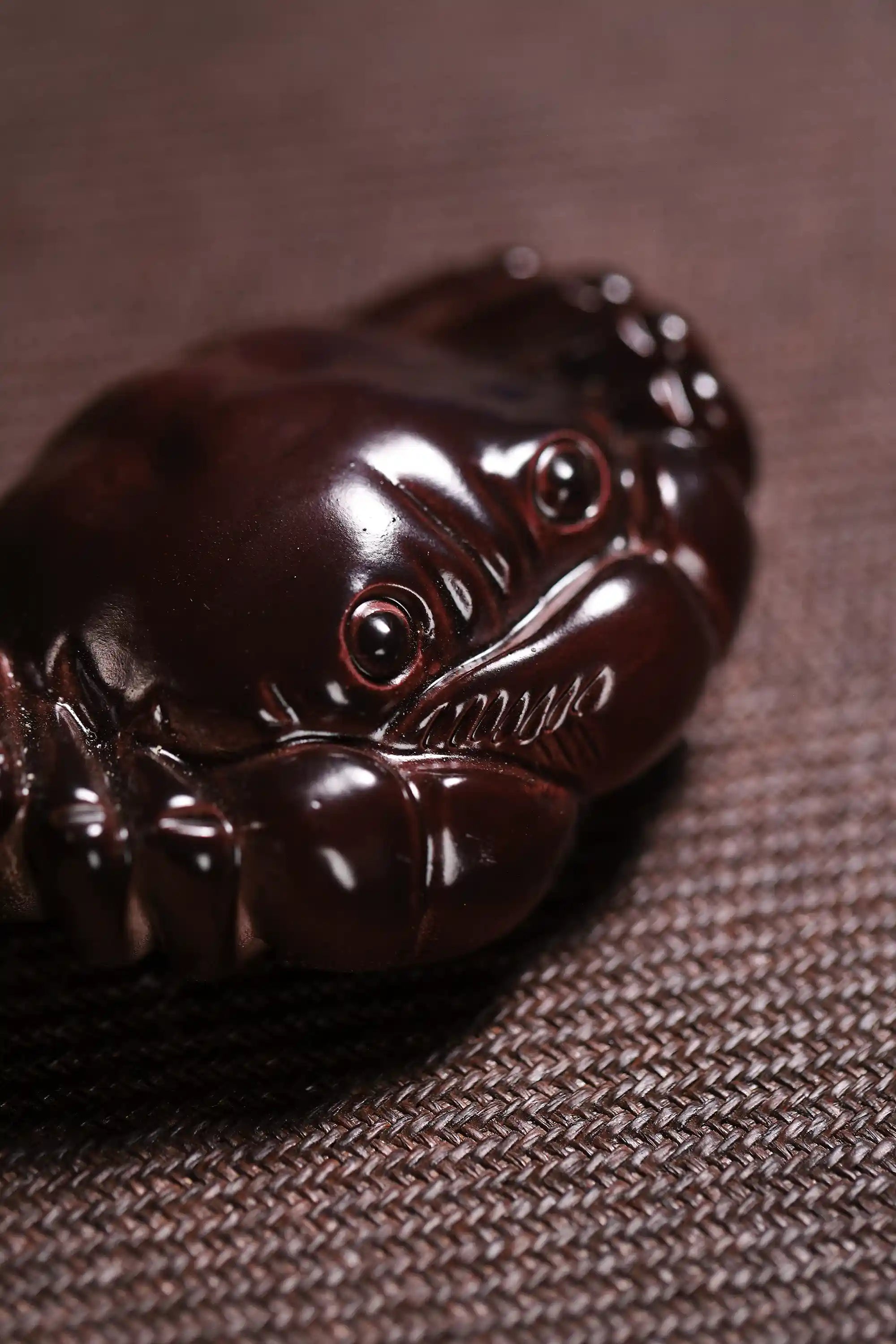 Yixing Zisha Handmade Color - changing Crab Tea Pet