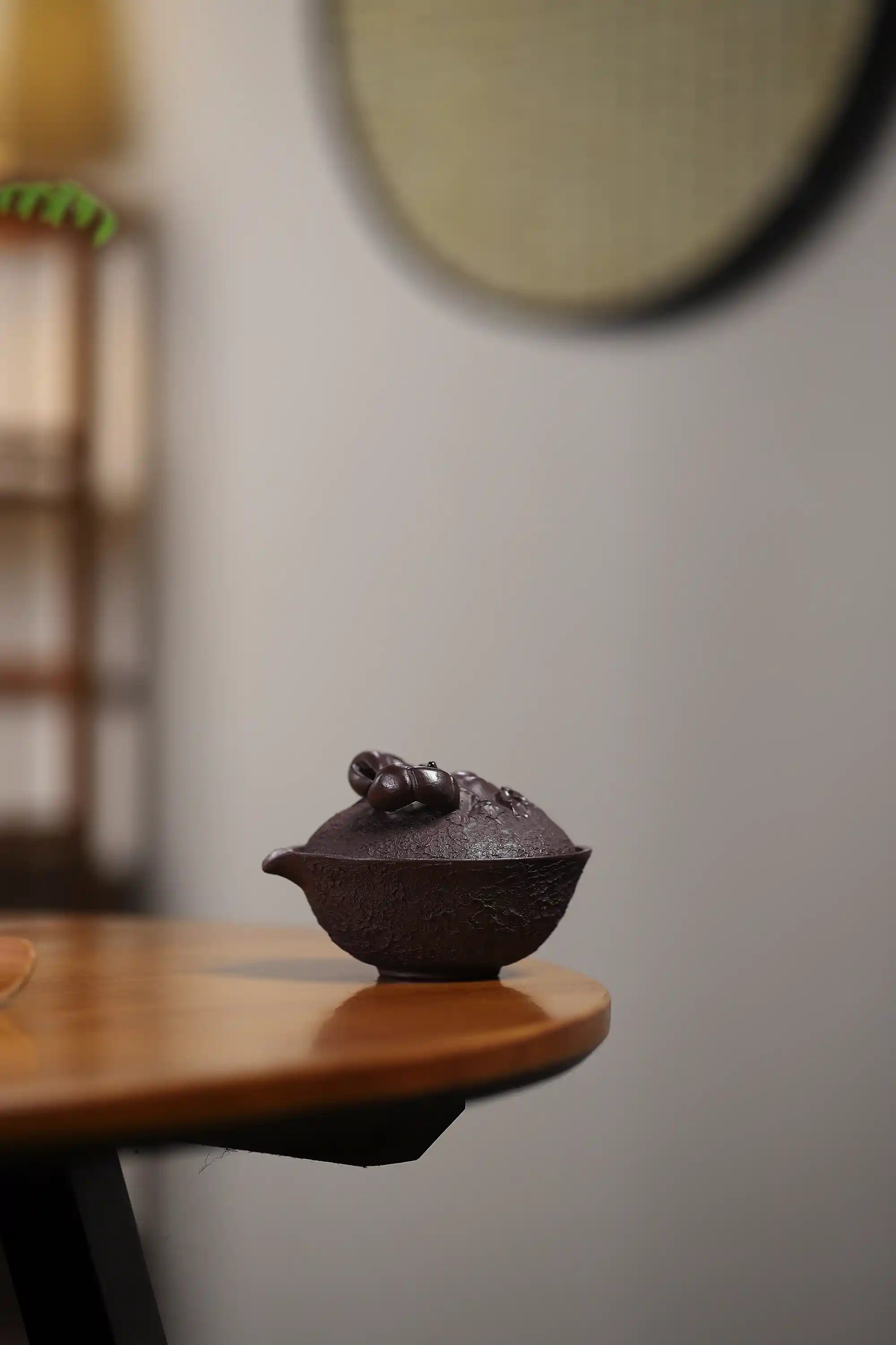 Yixing Zisha Handmade Crab-Lid Teapot