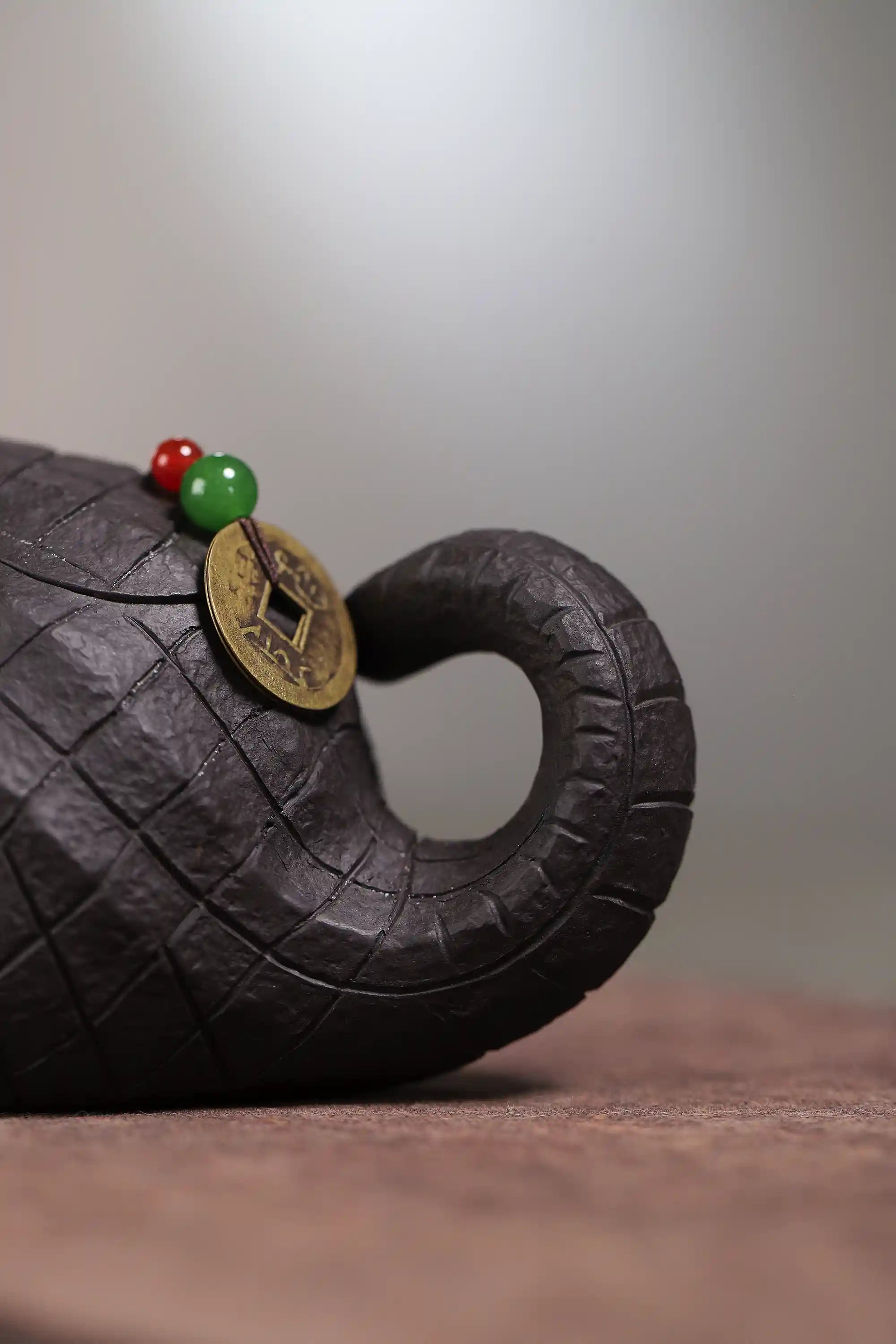 Yixing Zisha Handmade Crocodile Teapot