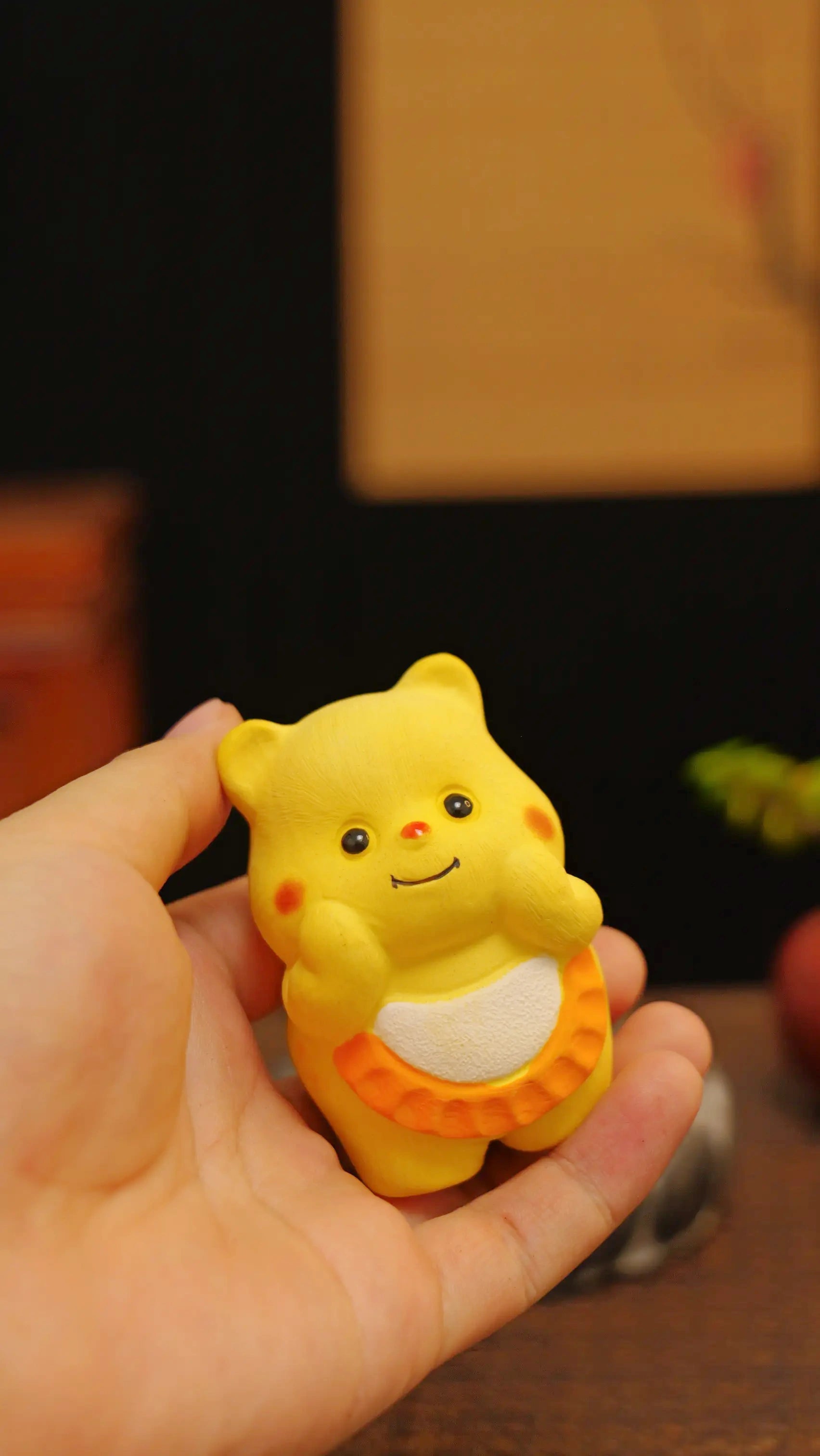 Yixing Zisha Handmade Cute Bear Tea Pet