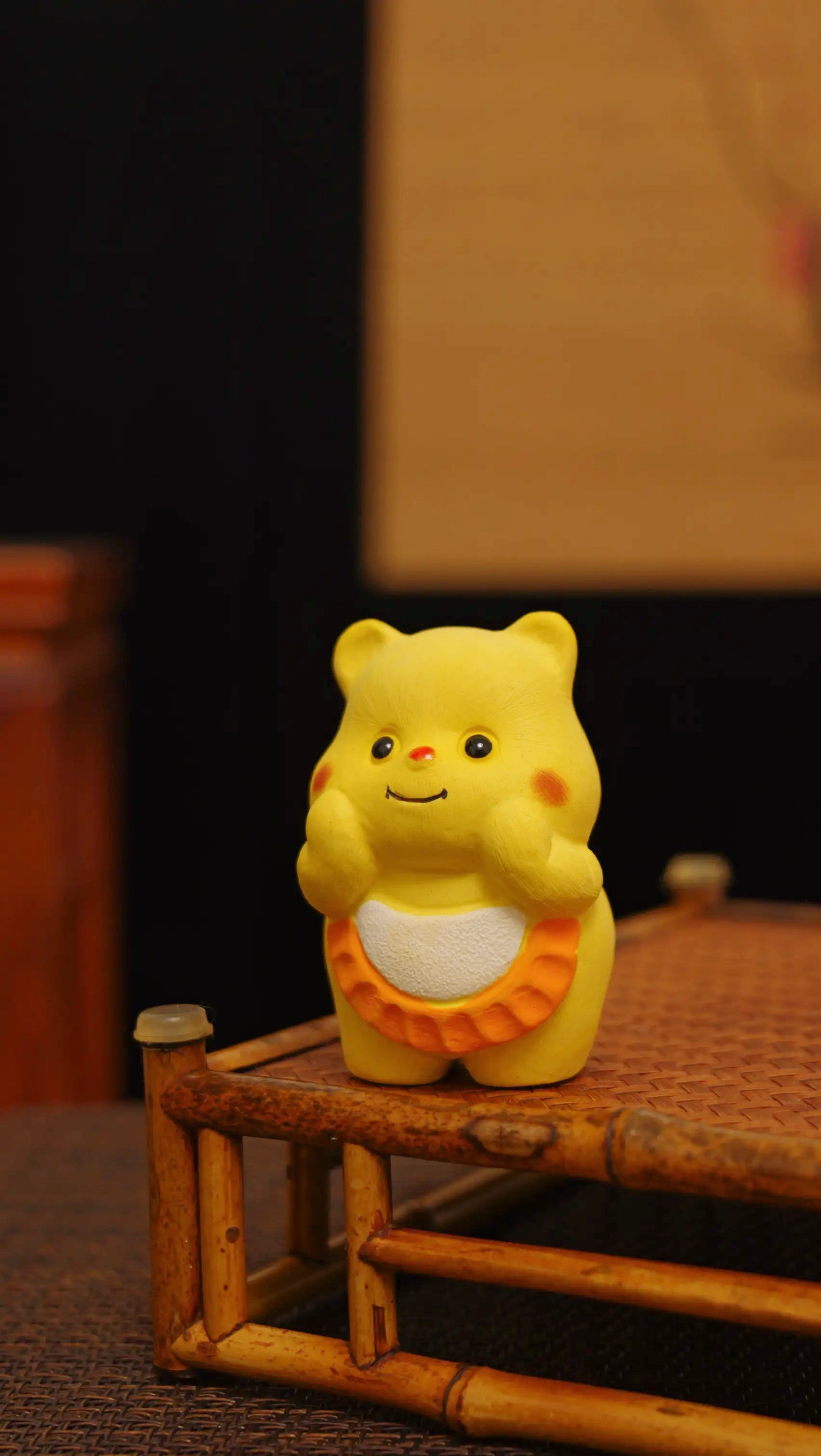 Yixing Zisha Handmade Cute Bear Tea Pet