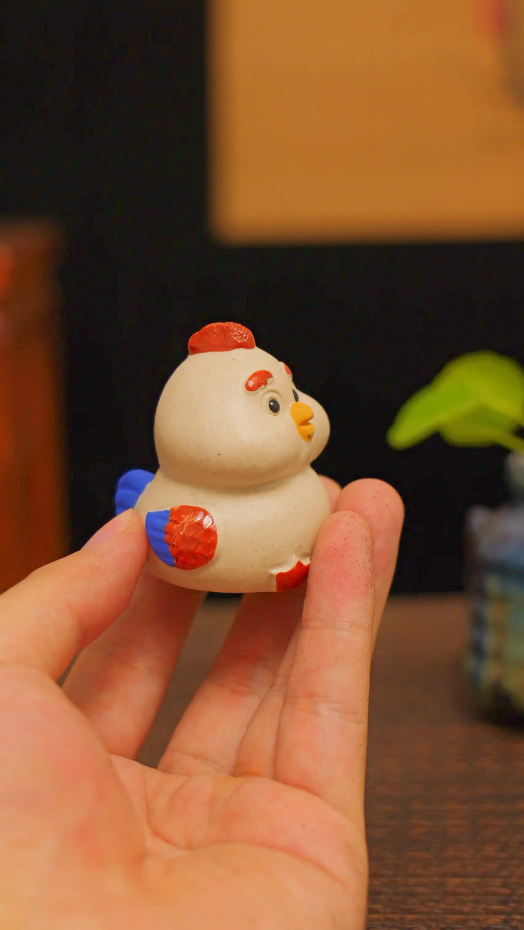 Yixing Zisha Handmade Cute Chicken Tea Pet