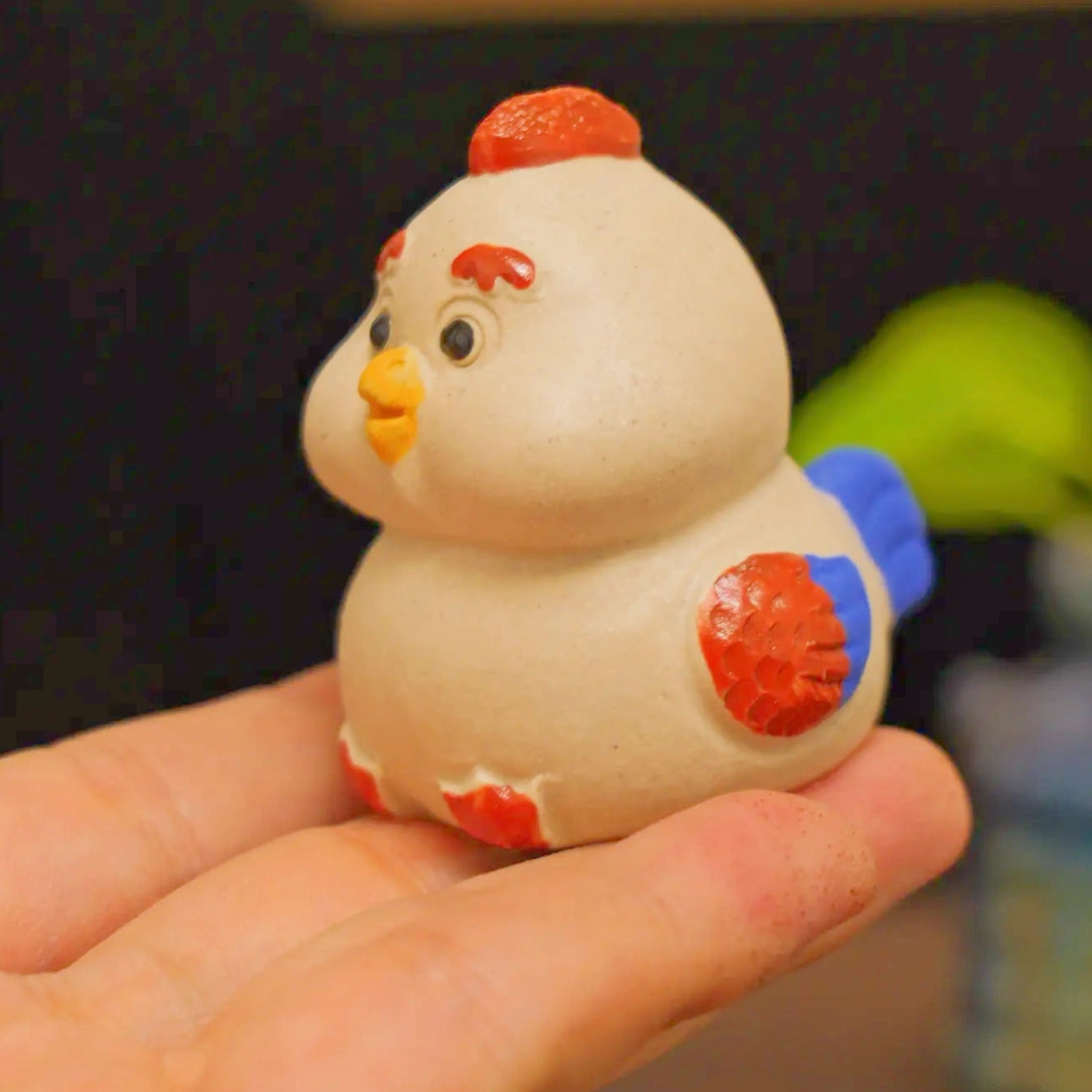 Yixing Zisha Handmade Cute Chicken Tea Pet
