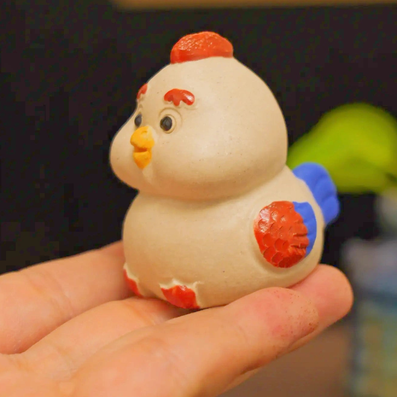 Yixing Zisha Handmade Cute Chicken Tea Pet