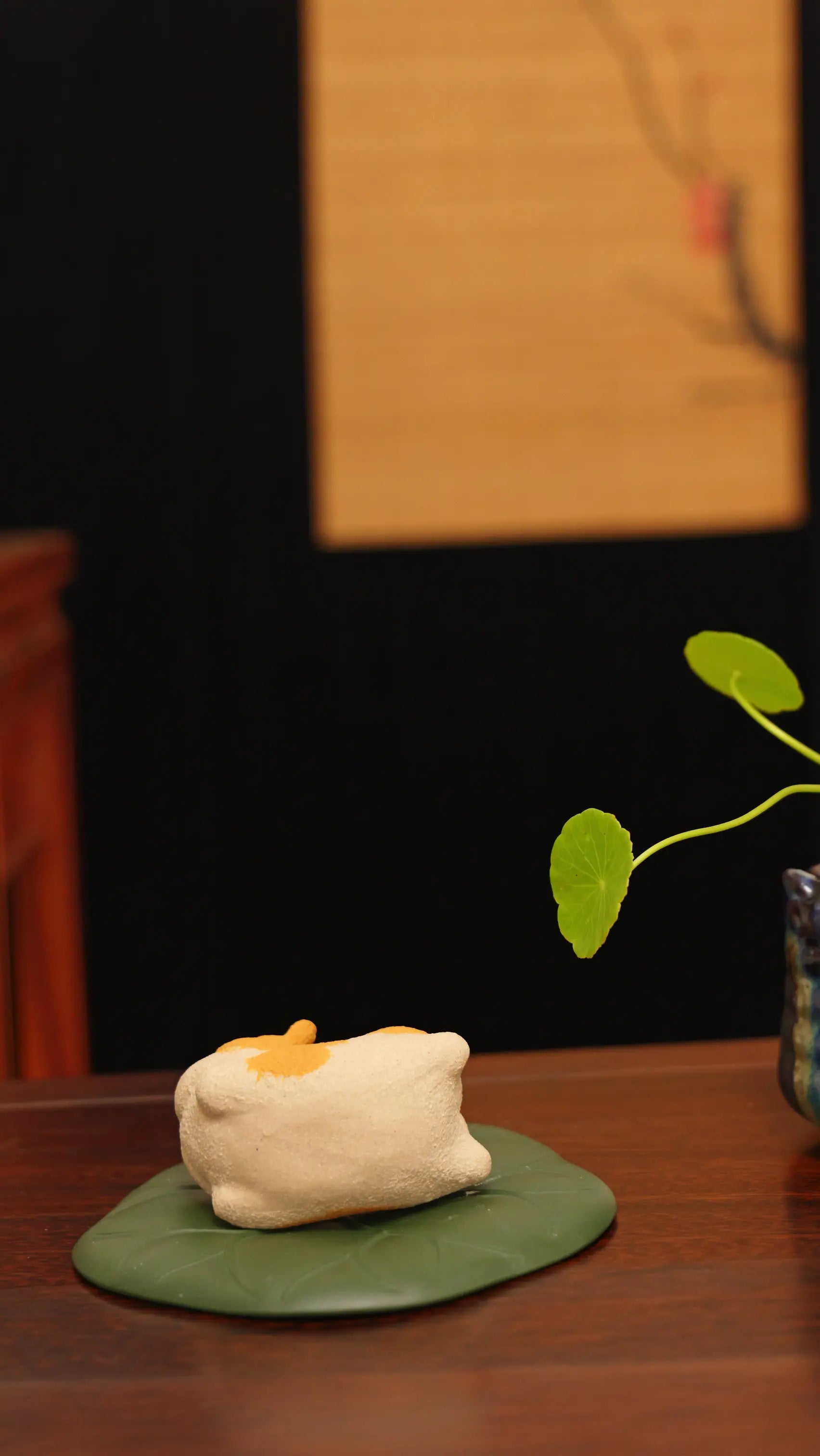 Yixing Zisha Handmade Cute Corgi Tea Pet (Lovely Lying-down Style)