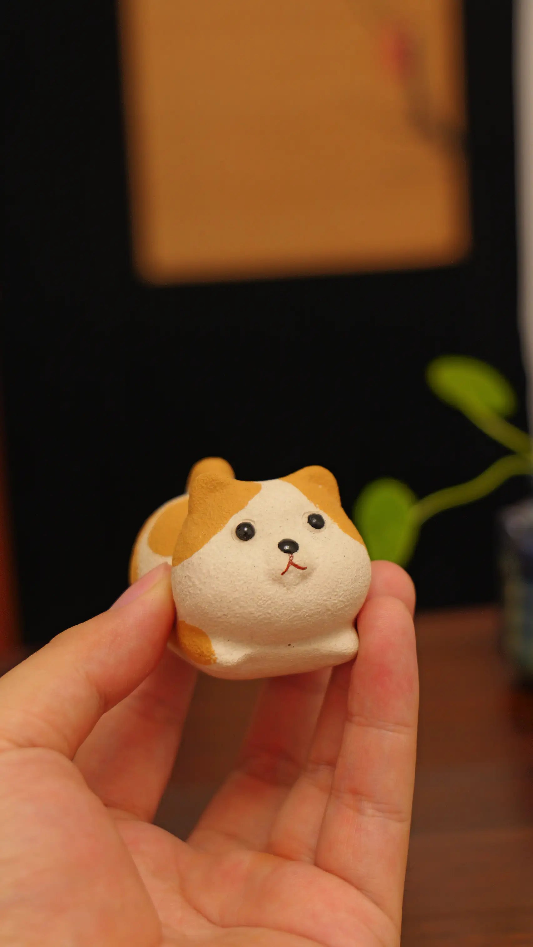 Yixing Zisha Handmade Cute Corgi Tea Pet (Lovely Lying-down Style)