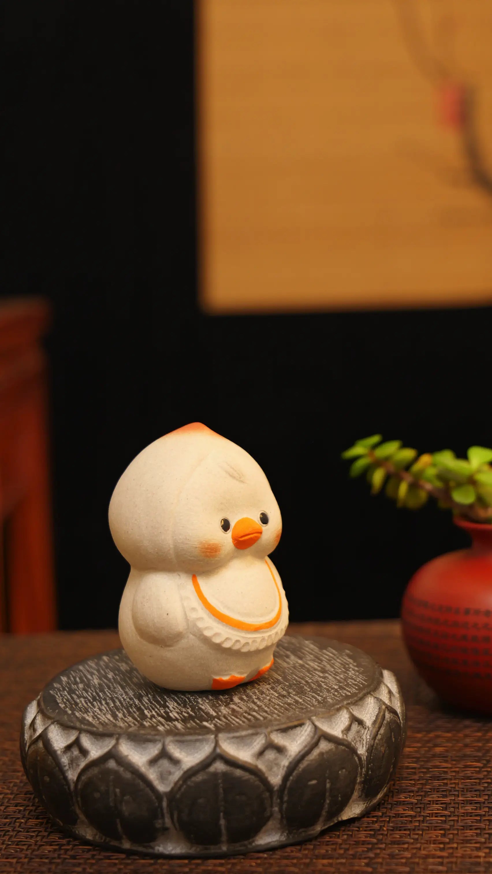 Yixing Handmade Cute Duck Tea Pet