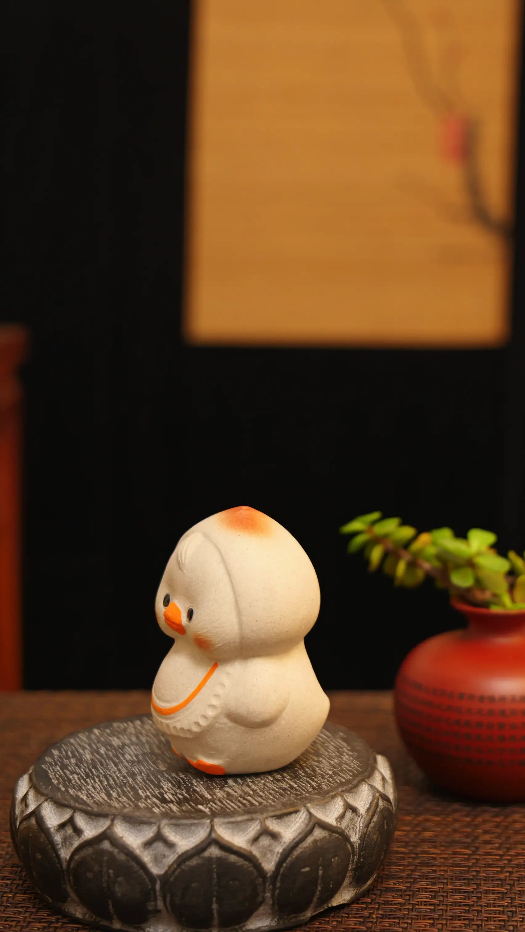 Yixing Handmade Cute Duck Tea Pet