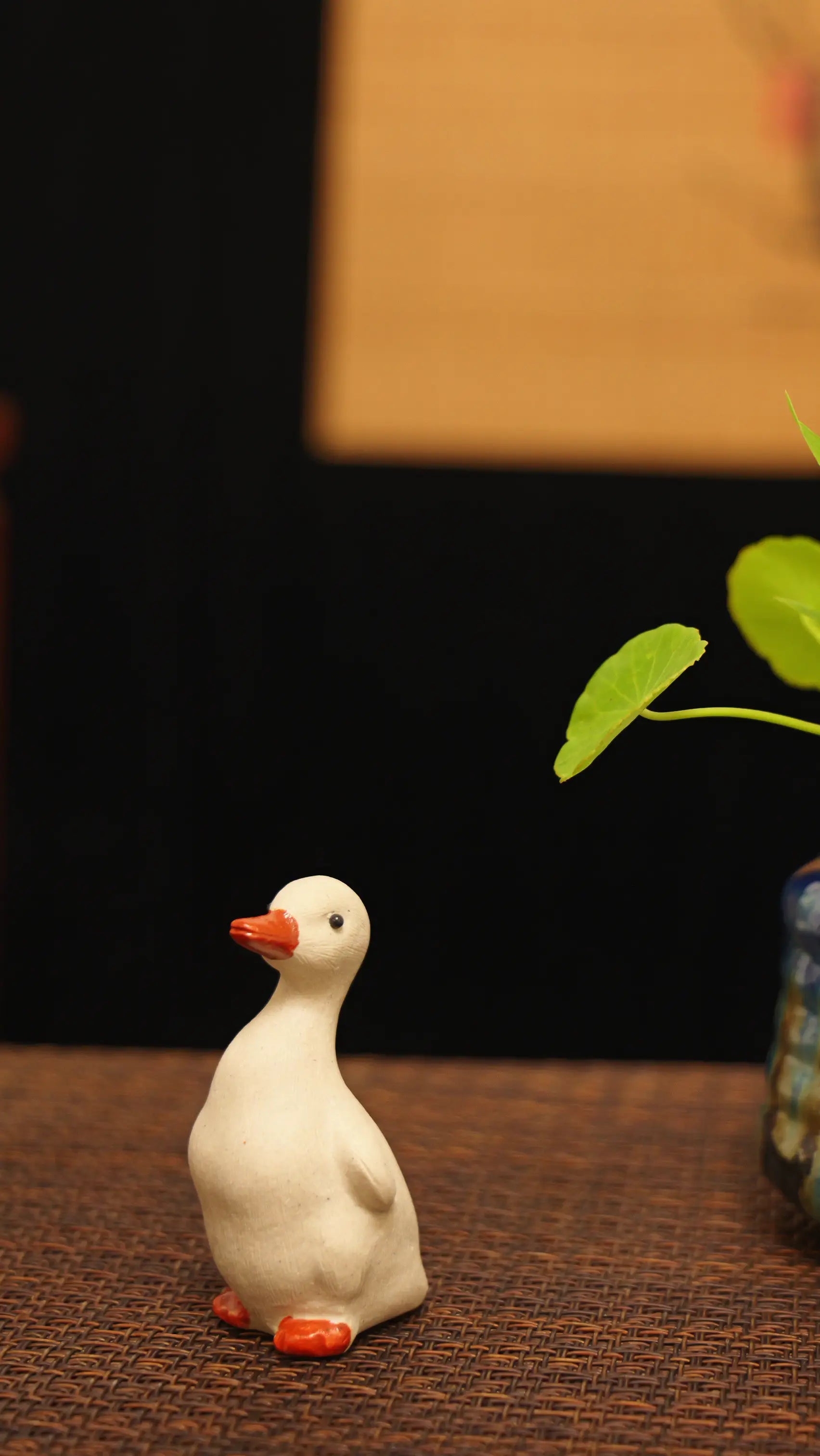 Yixing Zisha Handmade Cute Duckling Tea Pet