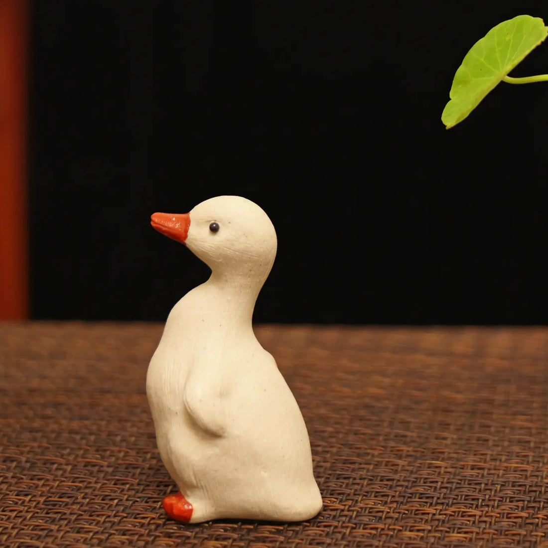 Yixing Zisha Handmade Cute Duckling Tea Pet